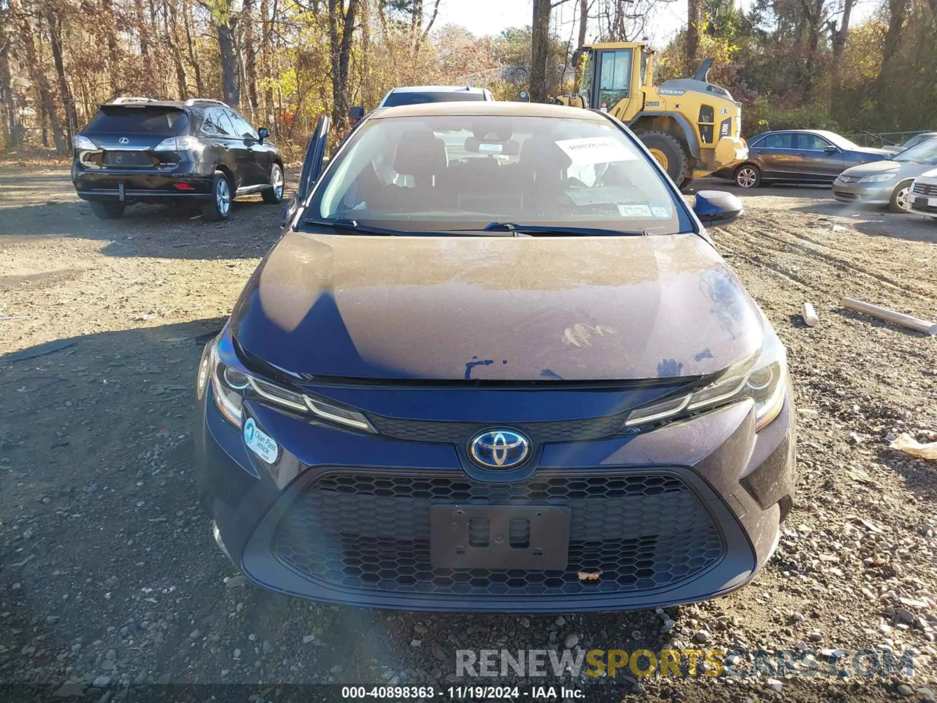 12 fotografías del automóvil dañado JTDEBRBE6LJ004131 TOYOTA COROLLA 2020