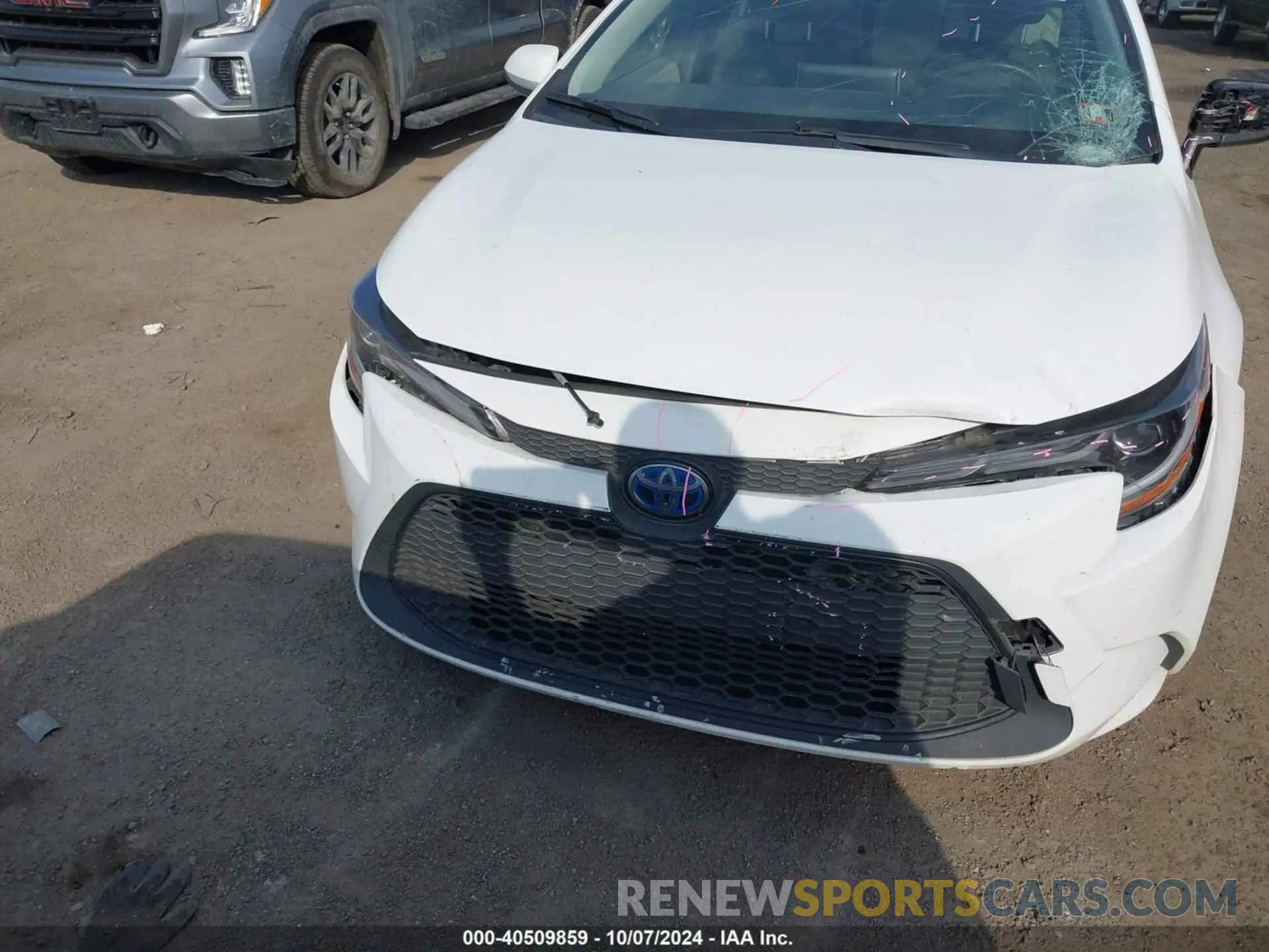 21 fotografías del automóvil dañado JTDEBRBE6LJ008860 TOYOTA COROLLA 2020