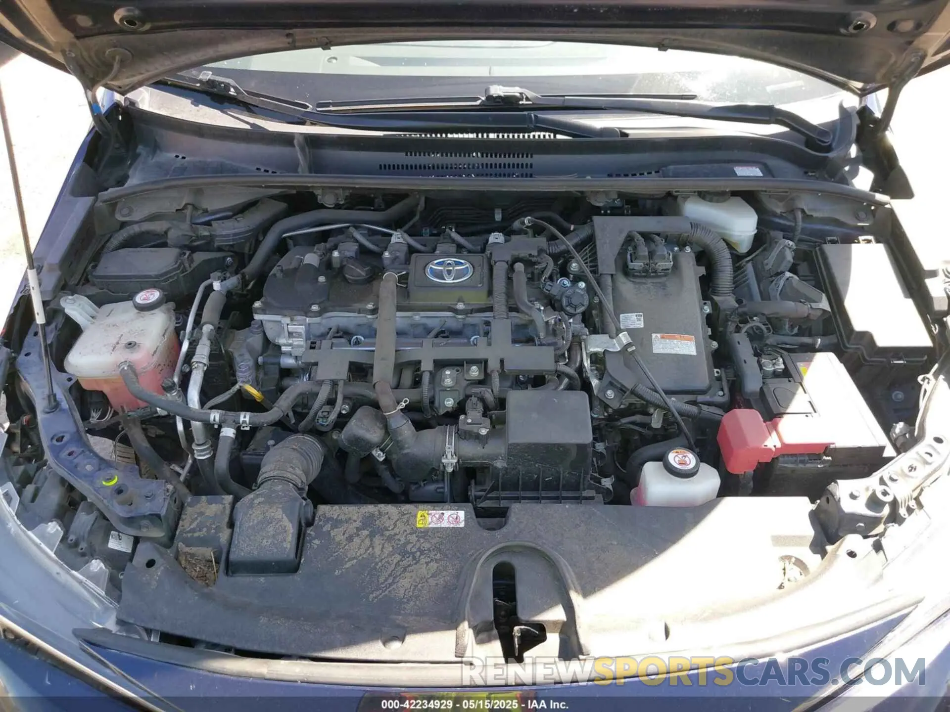 10 fotografías del automóvil dañado JTDEBRBE6LJ011130 TOYOTA COROLLA 2020
