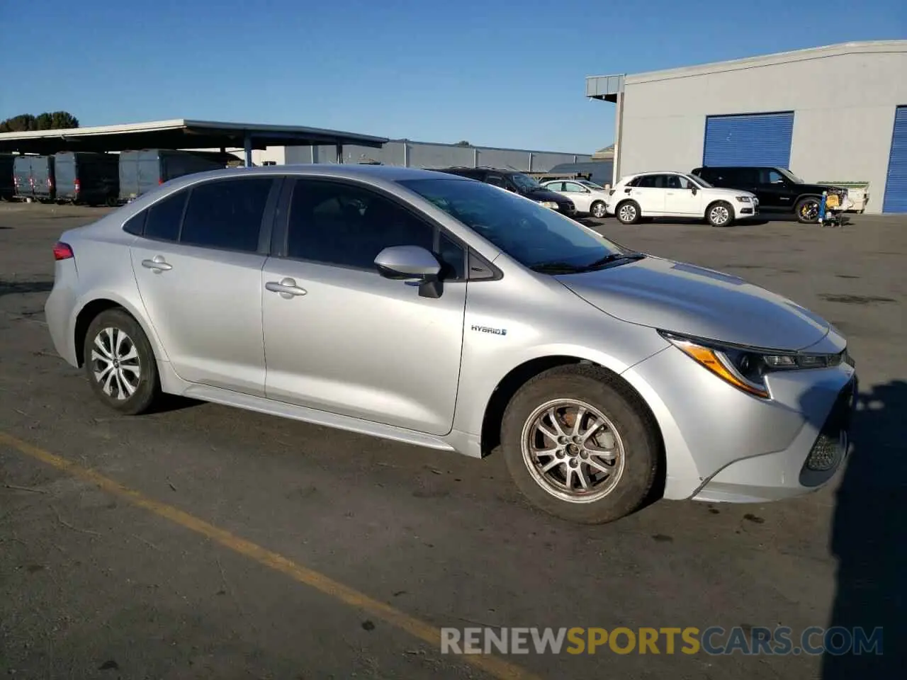 4 fotografías del automóvil dañado JTDEBRBE6LJ015159 TOYOTA COROLLA 2020