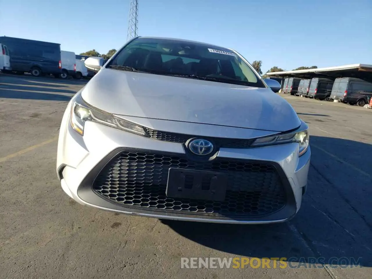 5 fotografías del automóvil dañado JTDEBRBE6LJ015159 TOYOTA COROLLA 2020