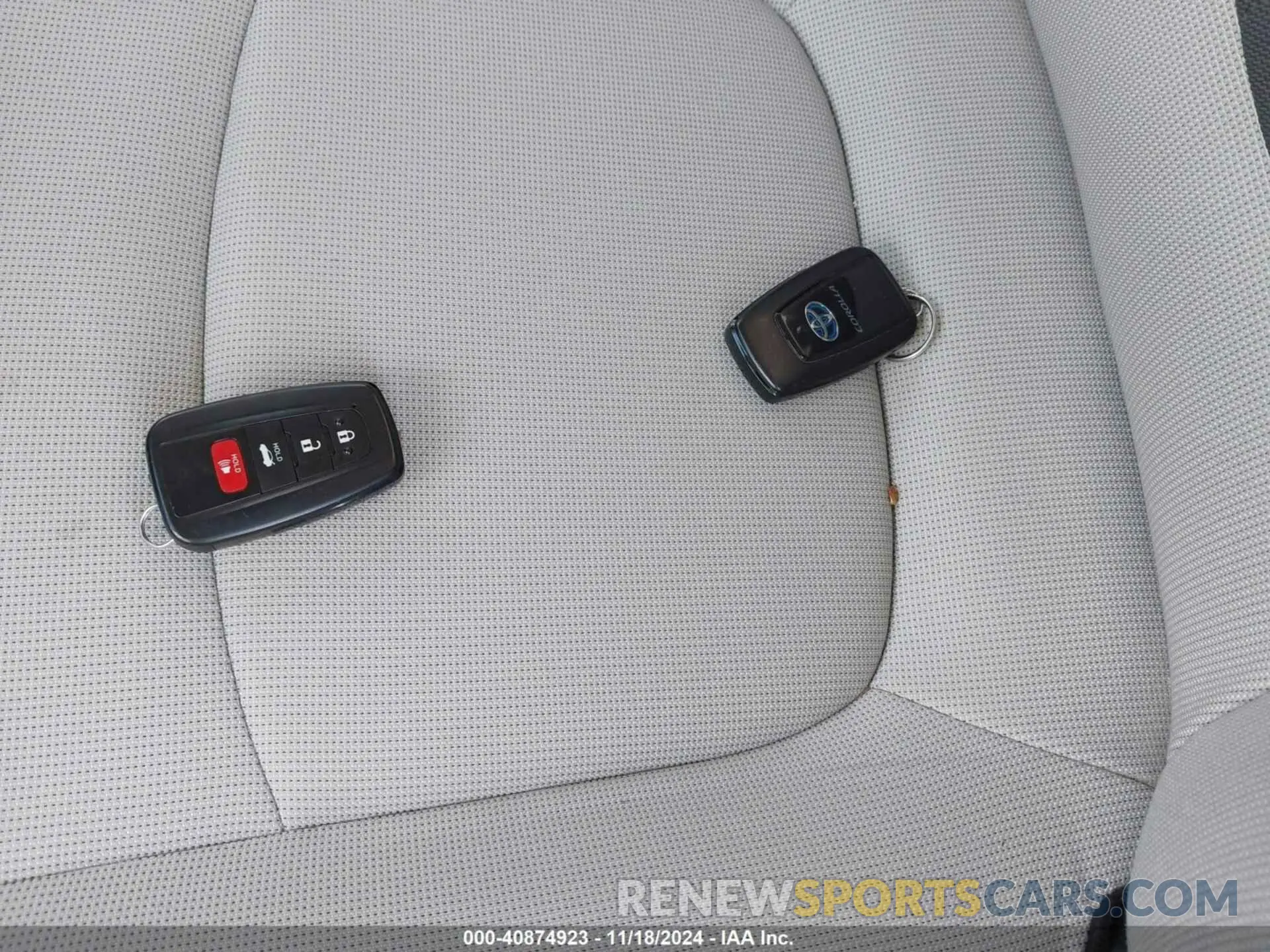 11 fotografías del automóvil dañado JTDEBRBE6LJ015274 TOYOTA COROLLA 2020