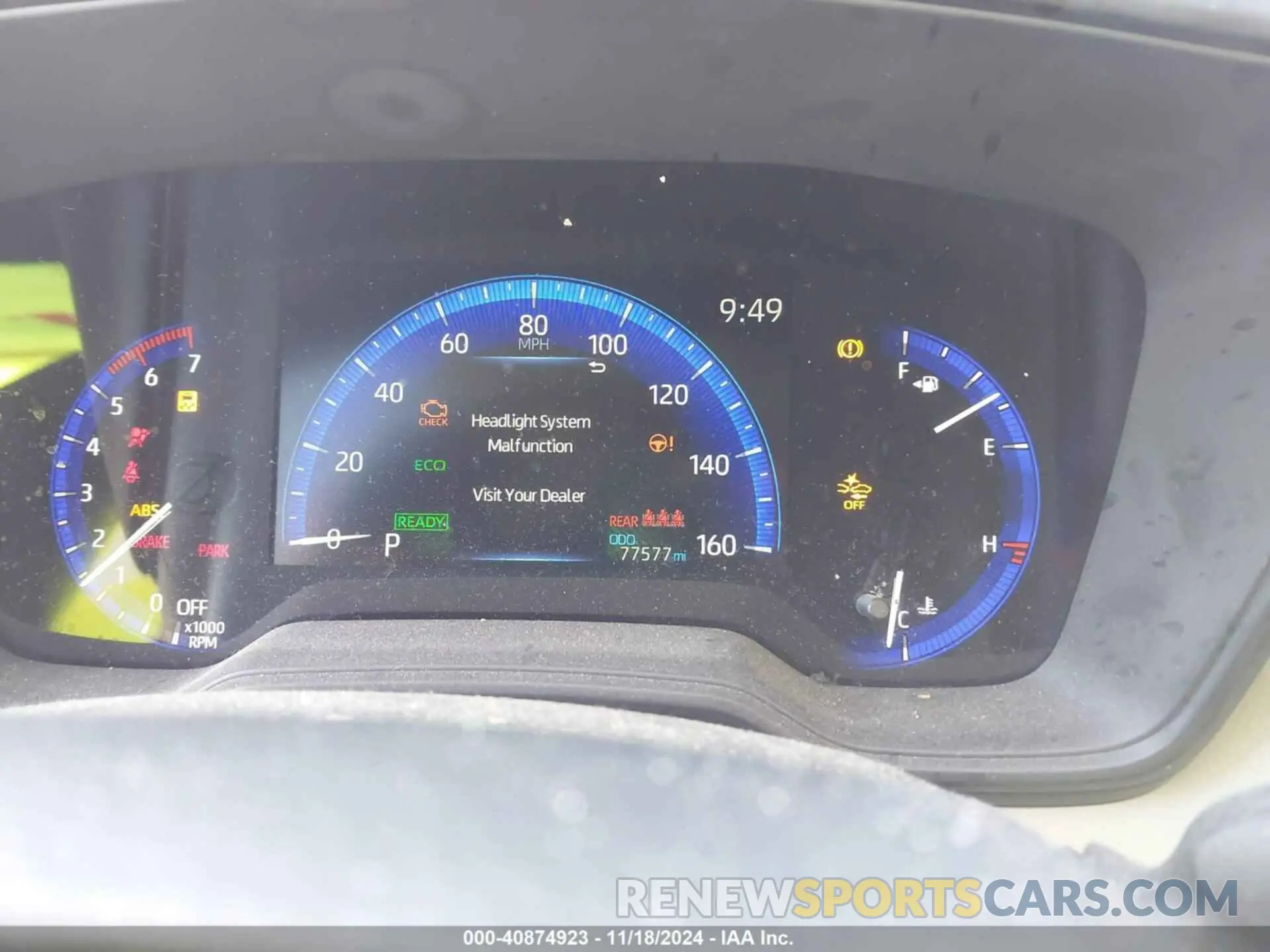 7 fotografías del automóvil dañado JTDEBRBE6LJ015274 TOYOTA COROLLA 2020