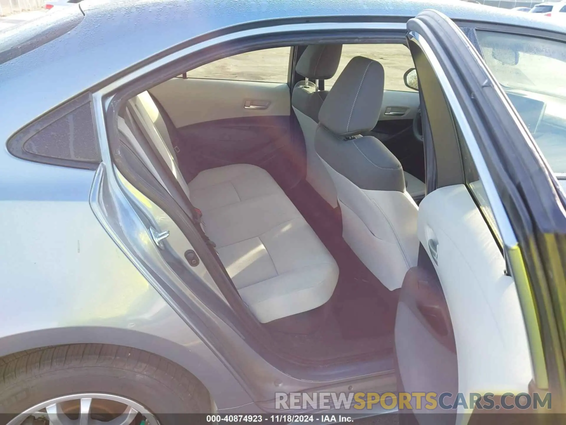 8 fotografías del automóvil dañado JTDEBRBE6LJ015274 TOYOTA COROLLA 2020