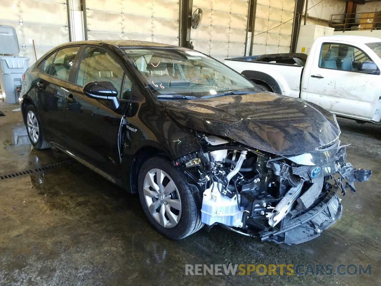 1 fotografías del automóvil dañado JTDEBRBE6LJ026534 TOYOTA COROLLA 2020