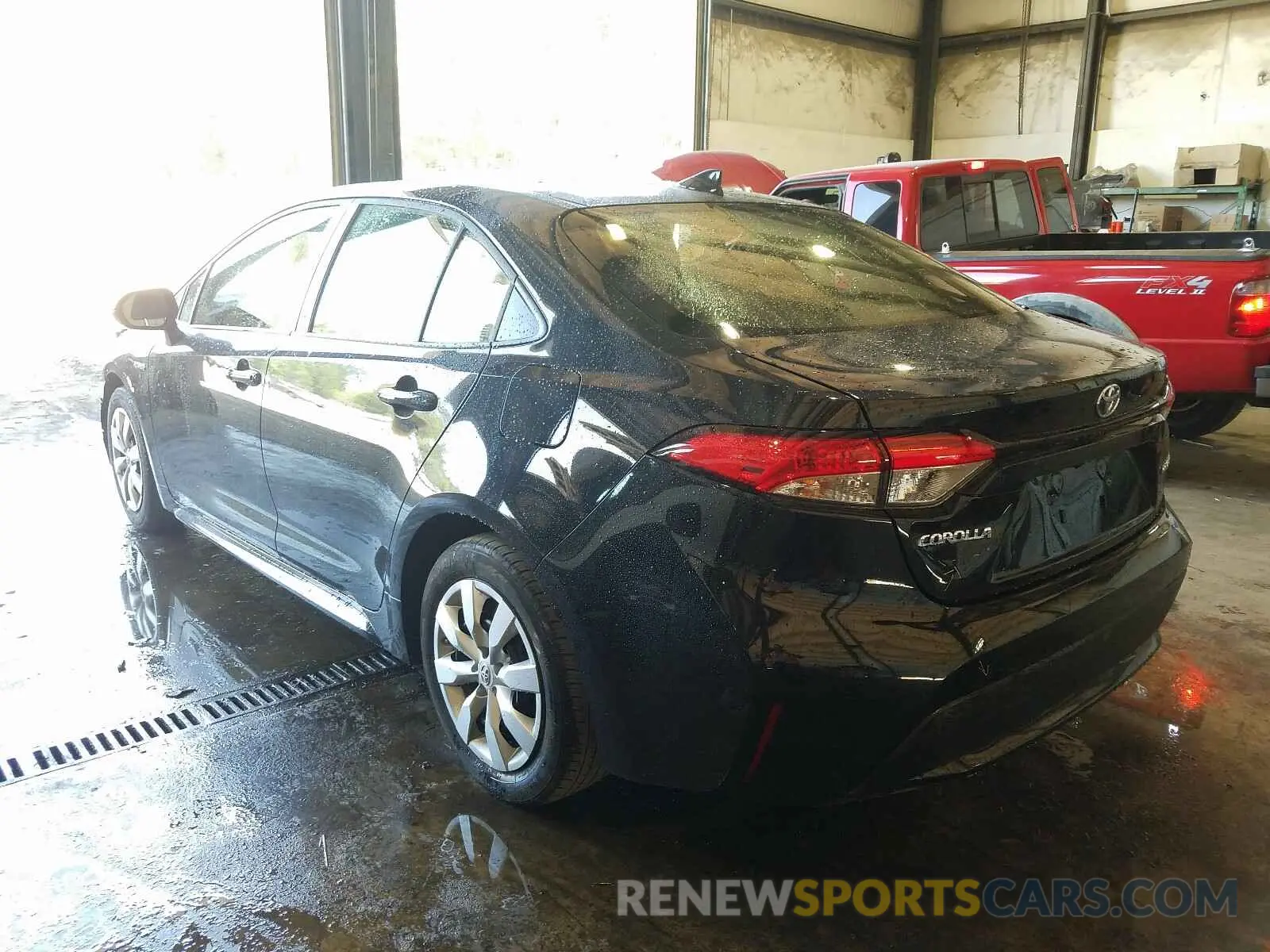 3 fotografías del automóvil dañado JTDEBRBE6LJ026534 TOYOTA COROLLA 2020