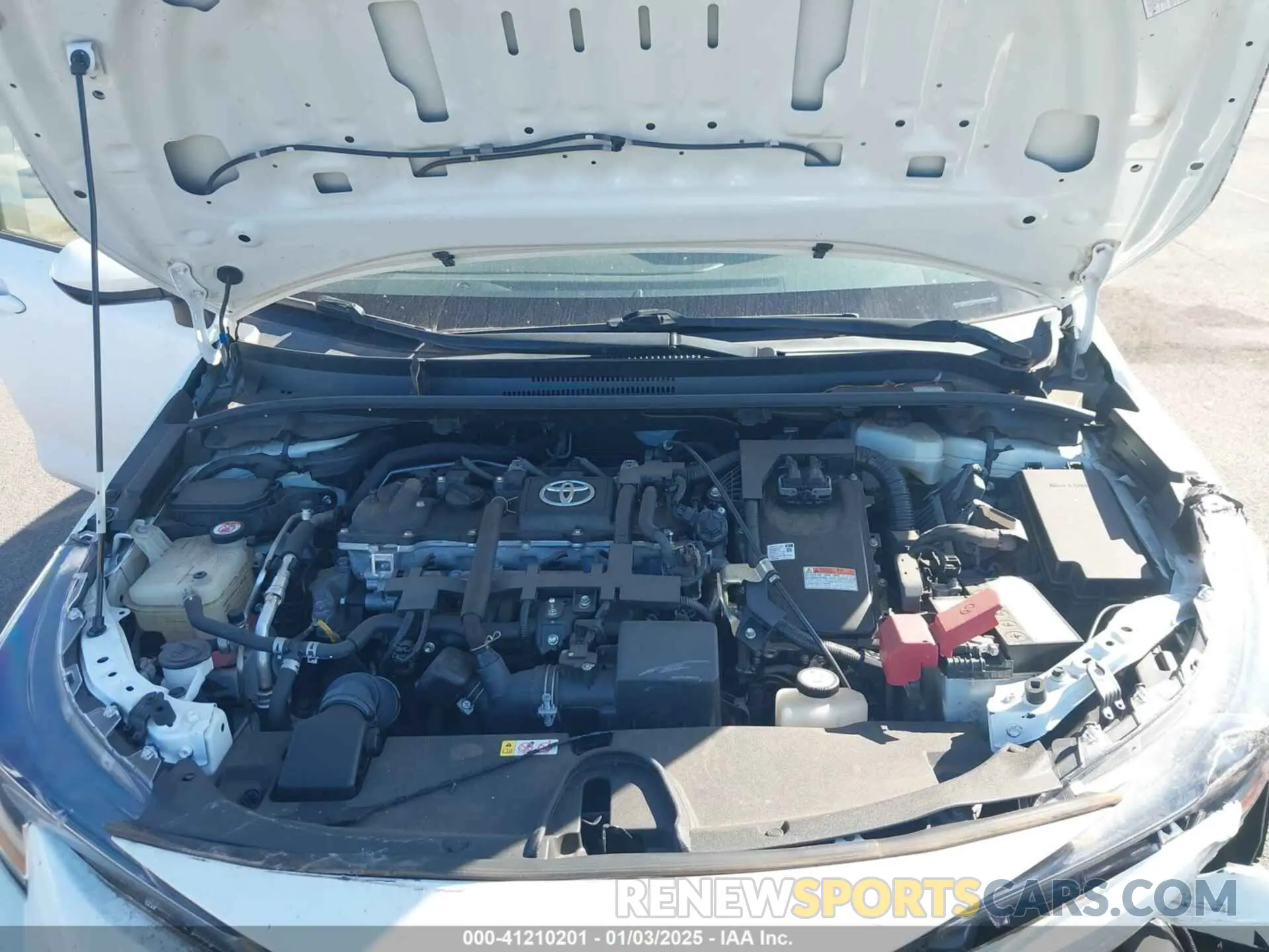10 fotografías del automóvil dañado JTDEBRBE7LJ009256 TOYOTA COROLLA 2020