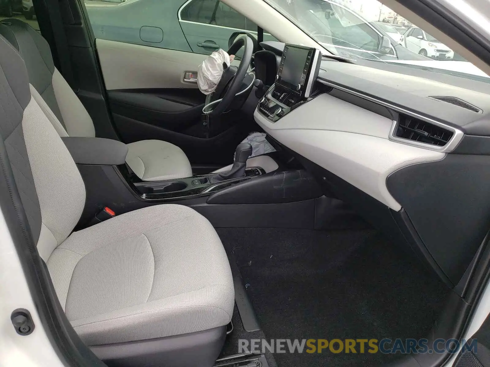5 fotografías del automóvil dañado JTDEBRBE7LJ009385 TOYOTA COROLLA 2020