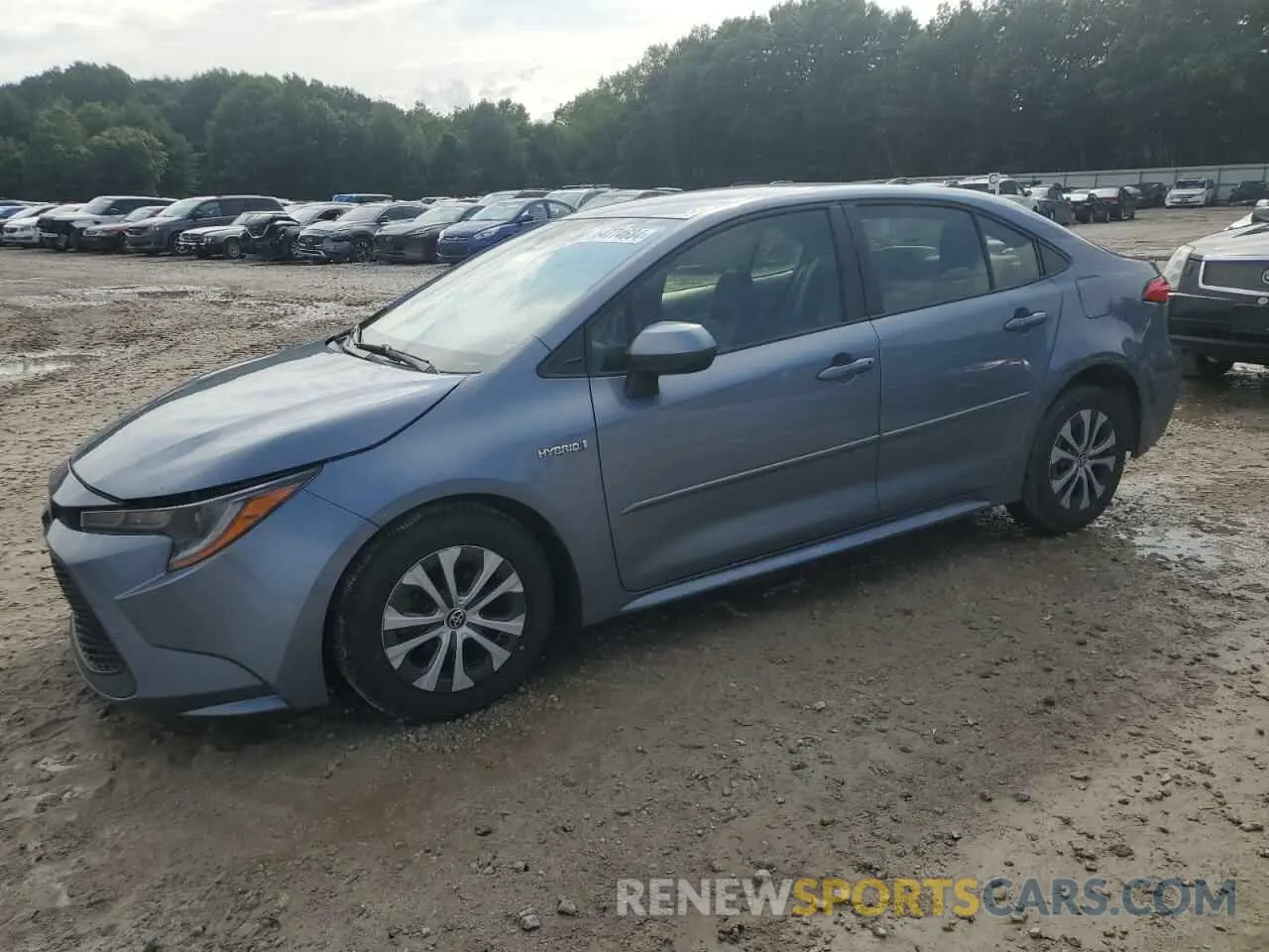 1 fotografías del automóvil dañado JTDEBRBE7LJ010262 TOYOTA COROLLA 2020