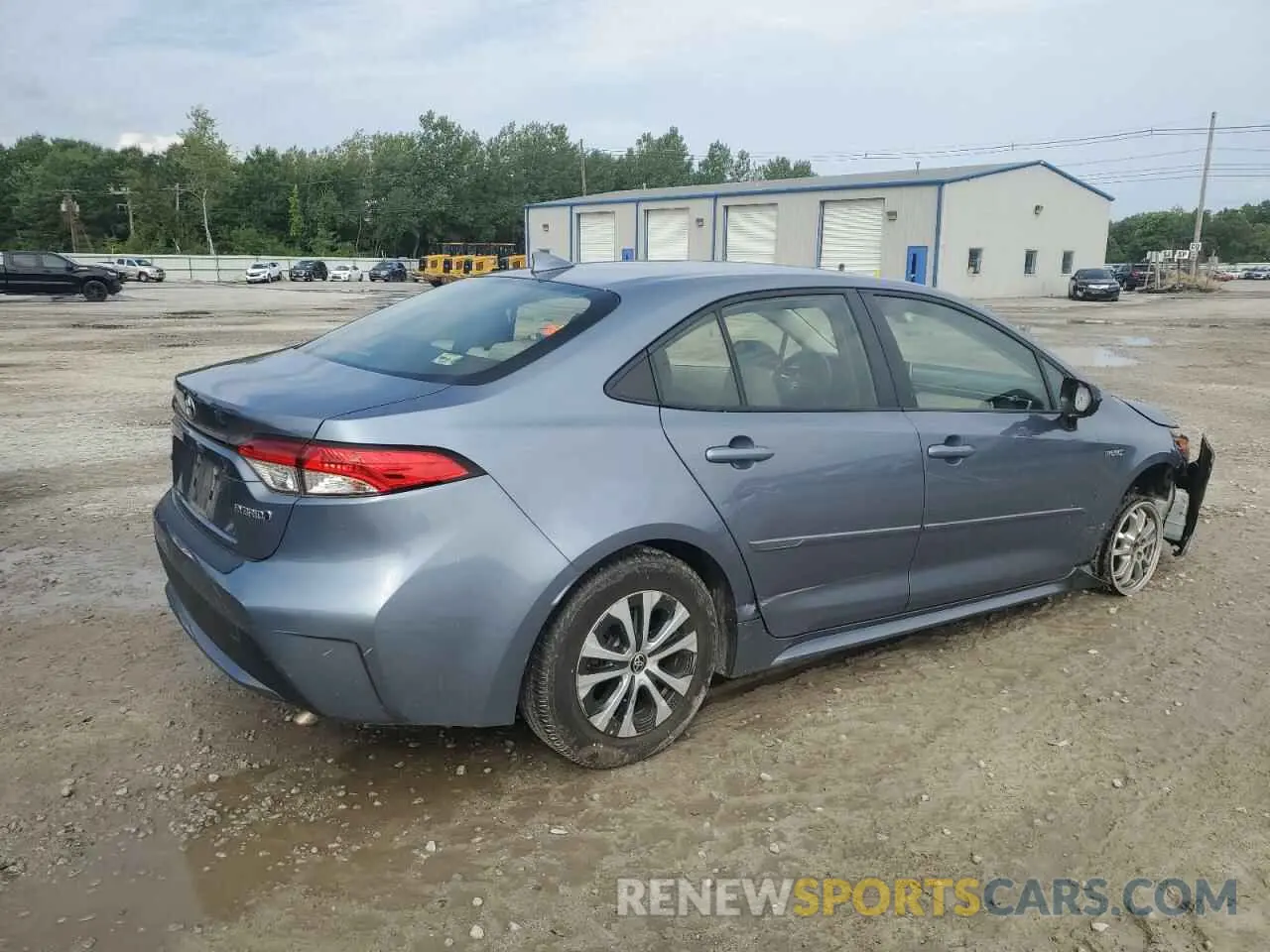 3 fotografías del automóvil dañado JTDEBRBE7LJ010262 TOYOTA COROLLA 2020
