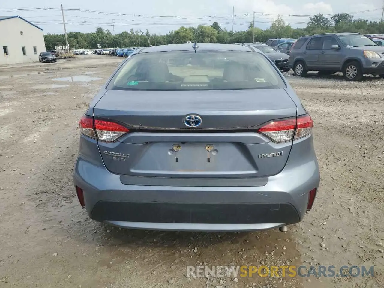 6 fotografías del automóvil dañado JTDEBRBE7LJ010262 TOYOTA COROLLA 2020