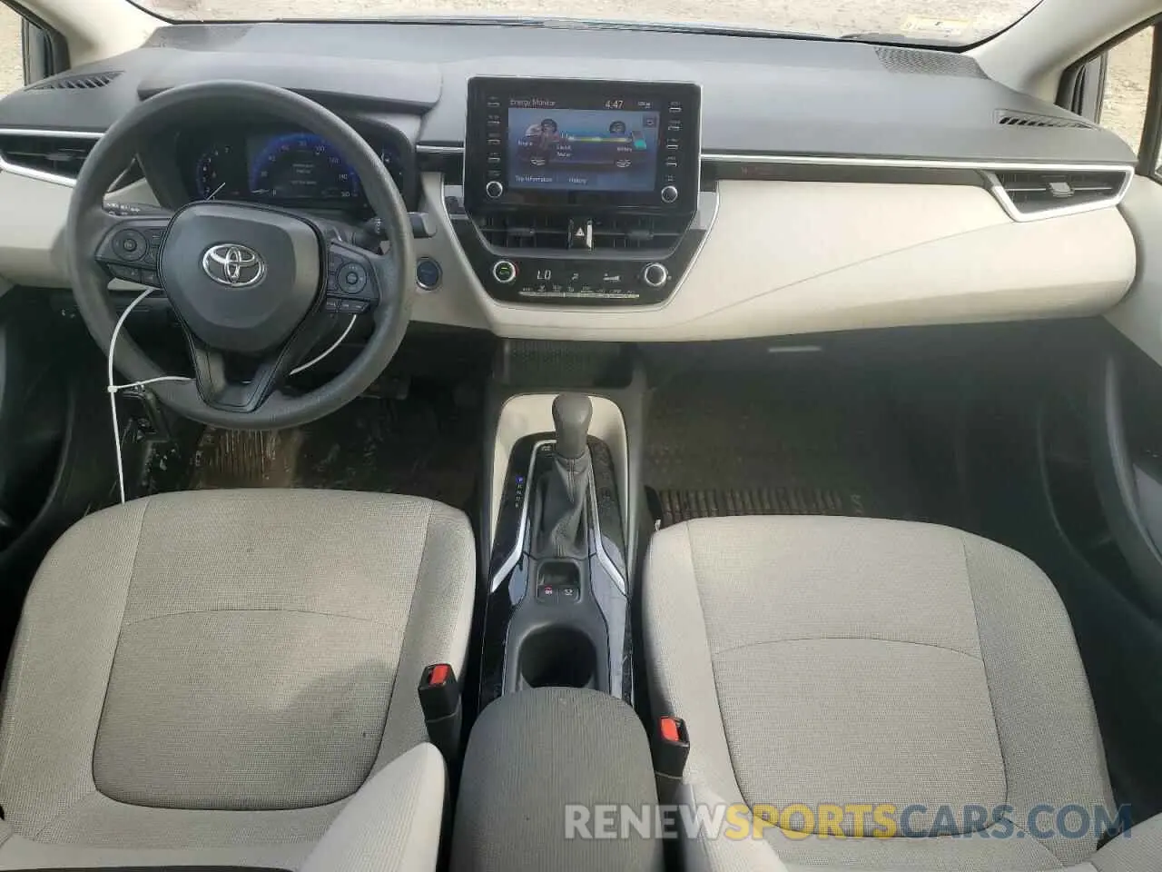 8 fotografías del automóvil dañado JTDEBRBE7LJ010262 TOYOTA COROLLA 2020