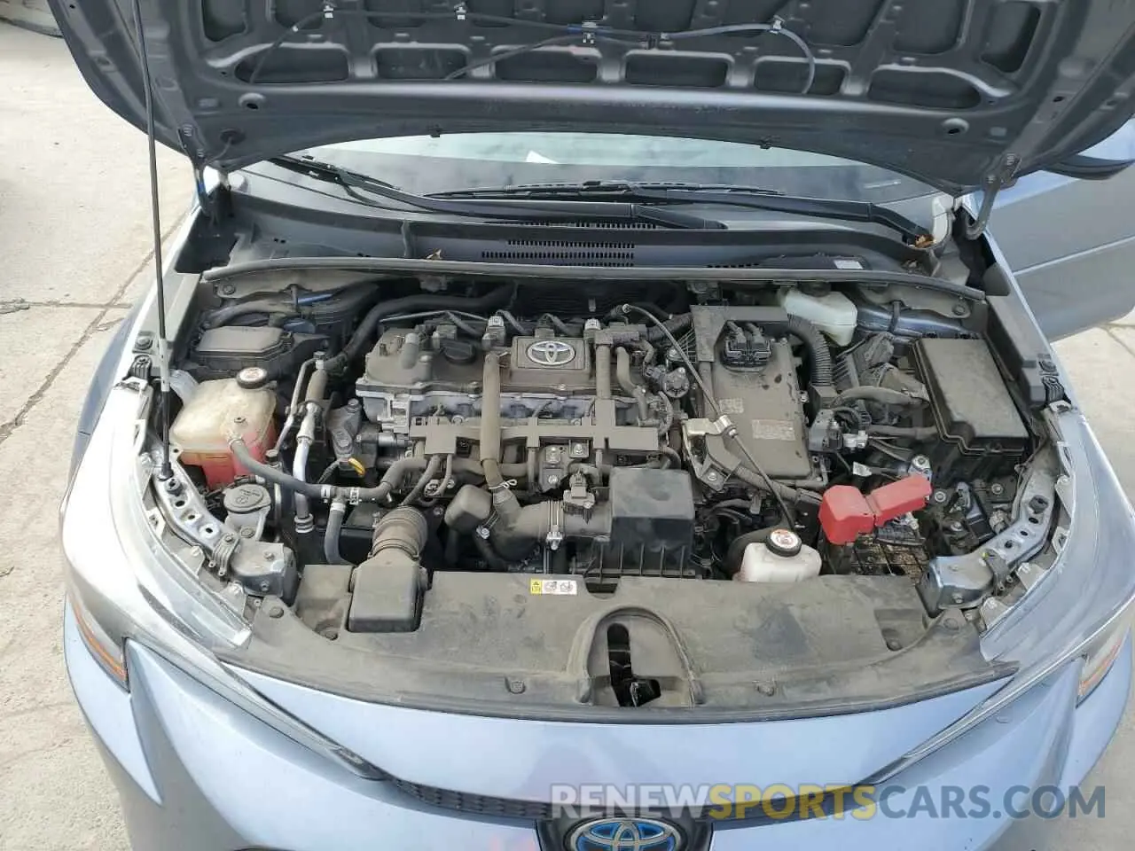 11 fotografías del automóvil dañado JTDEBRBE7LJ016367 TOYOTA COROLLA 2020