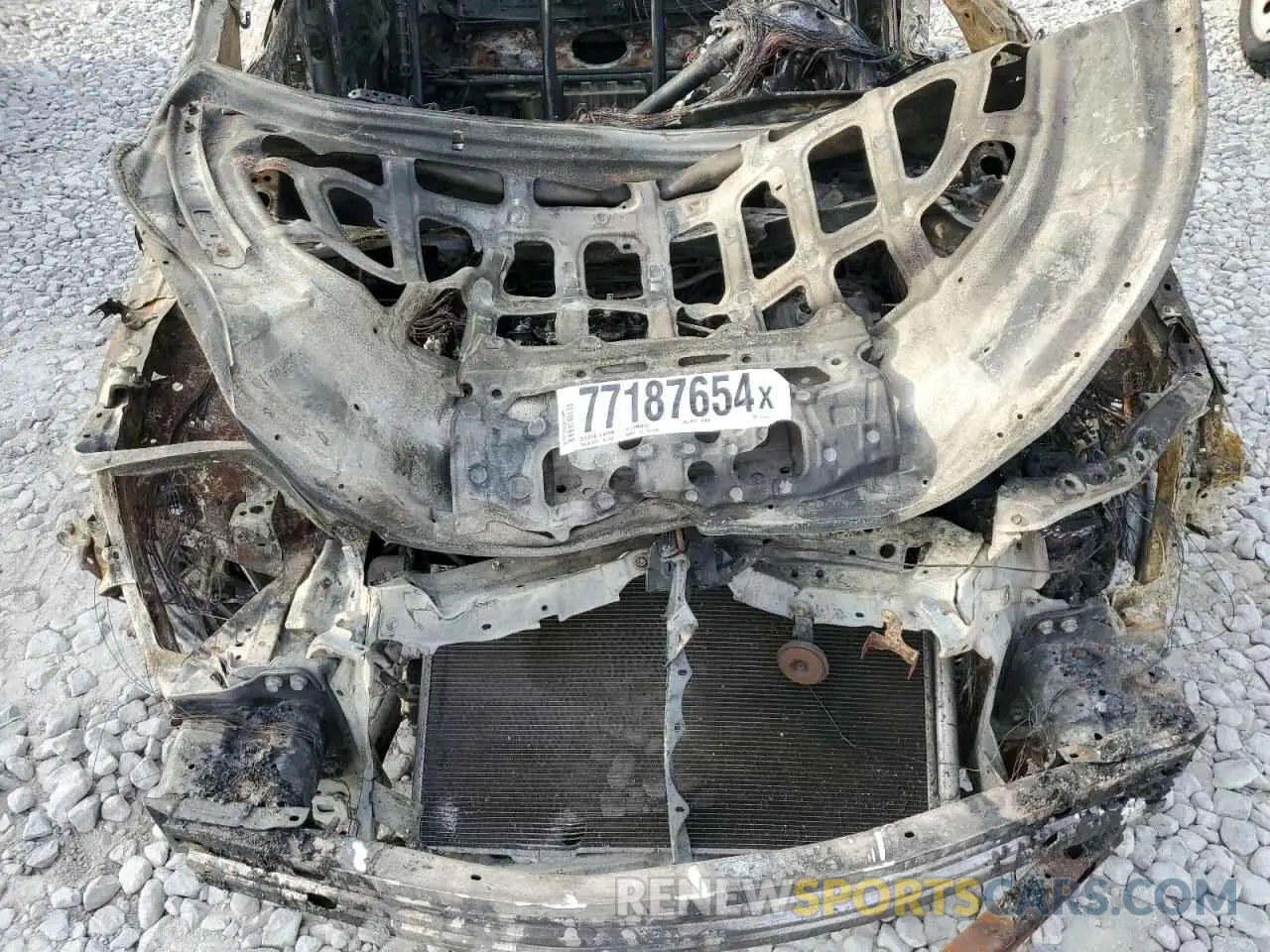 11 fotografías del automóvil dañado JTDEBRBE7LJ019592 TOYOTA COROLLA 2020