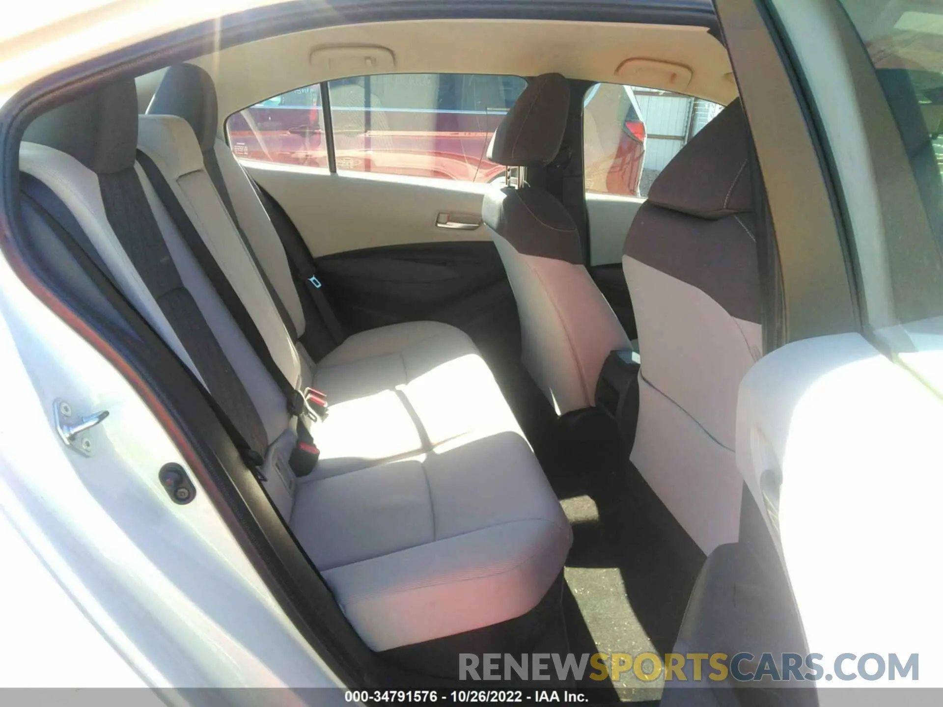 8 fotografías del automóvil dañado JTDEBRBE7LJ028289 TOYOTA COROLLA 2020