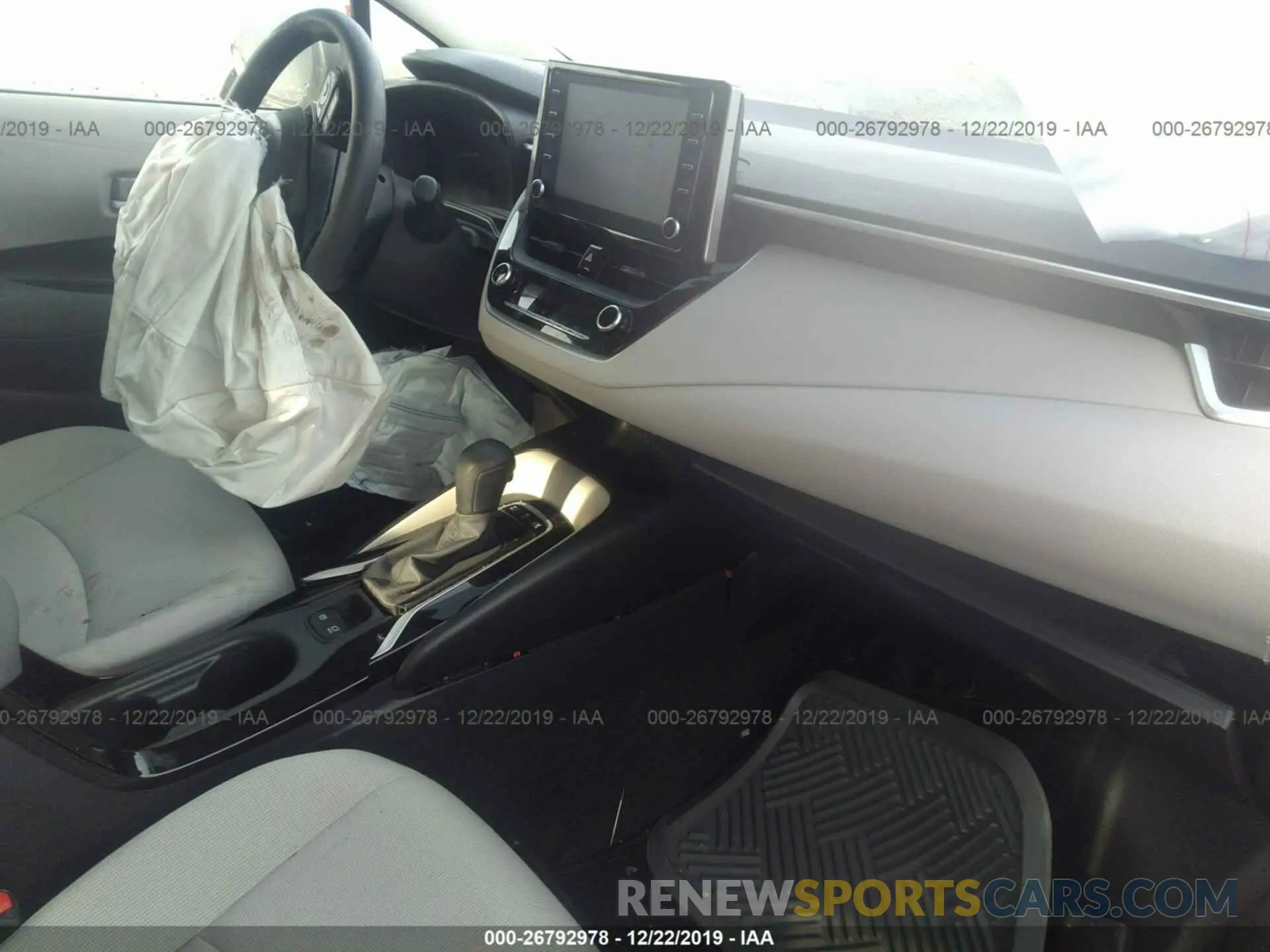 5 fotografías del automóvil dañado JTDEBRBE8LJ002168 TOYOTA COROLLA 2020