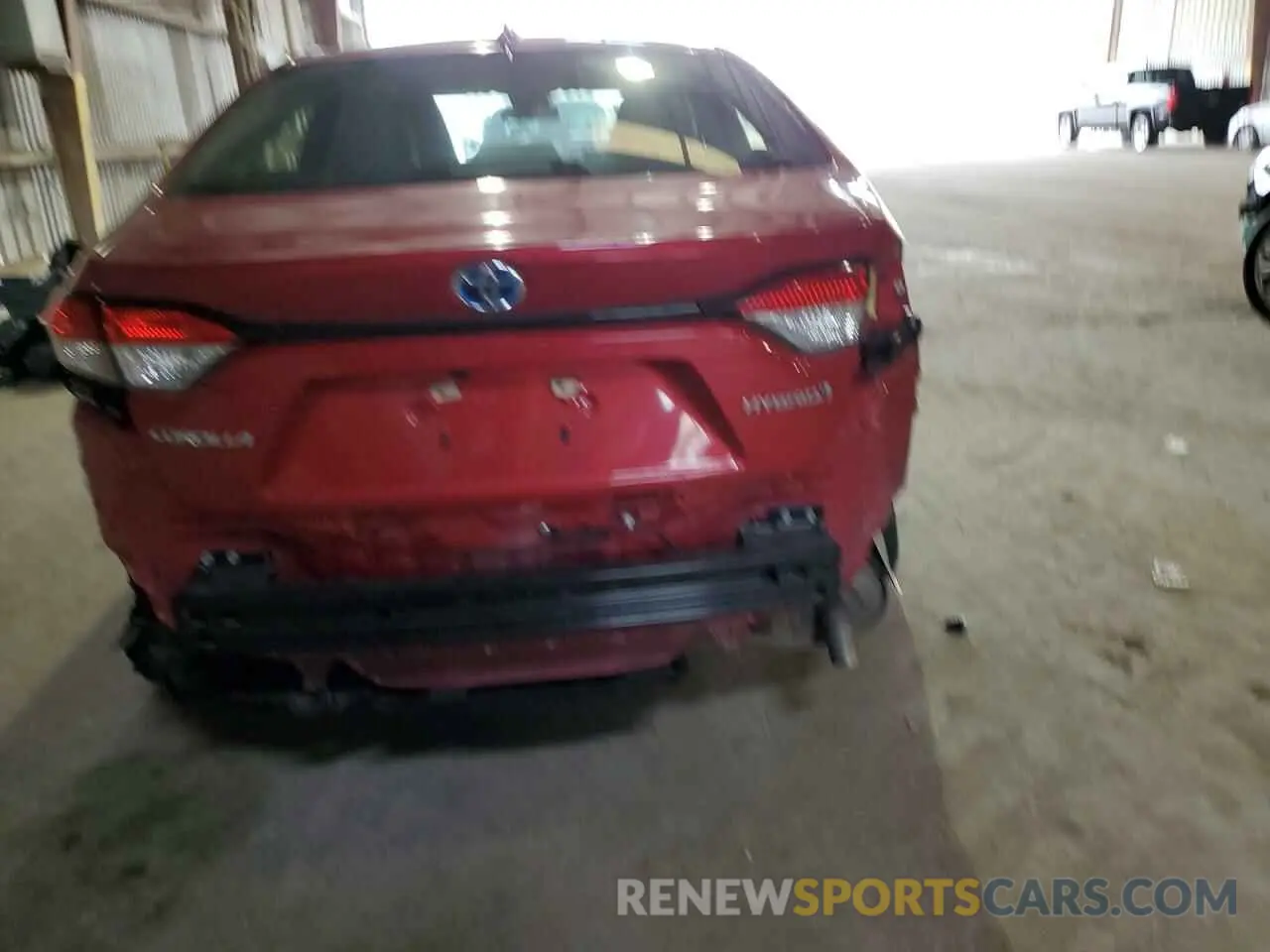 6 fotografías del automóvil dañado JTDEBRBE8LJ002624 TOYOTA COROLLA 2020