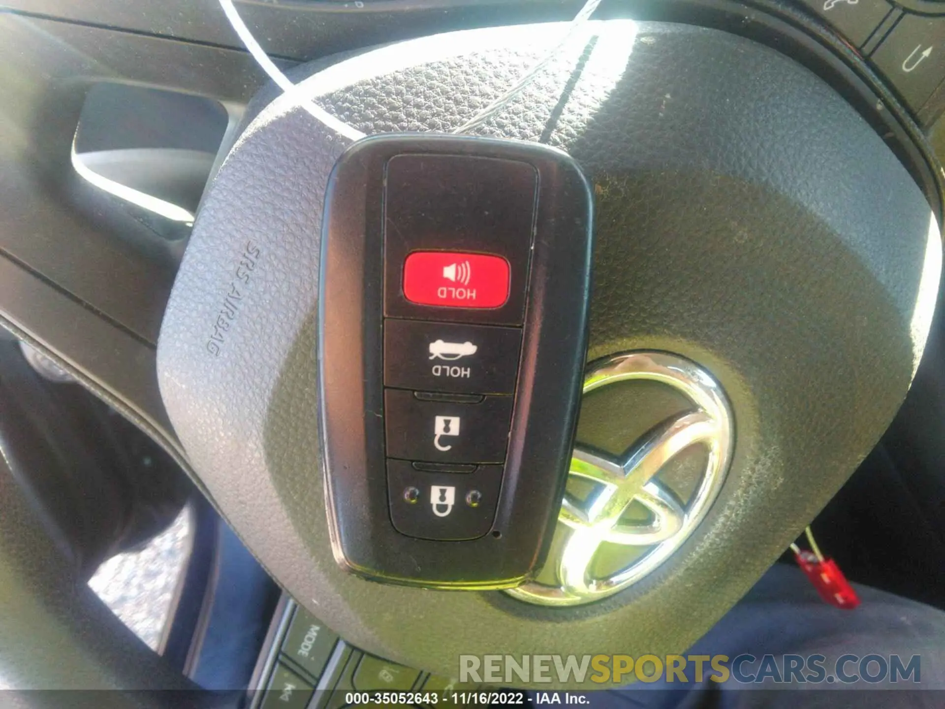 11 fotografías del automóvil dañado JTDEBRBE8LJ005331 TOYOTA COROLLA 2020