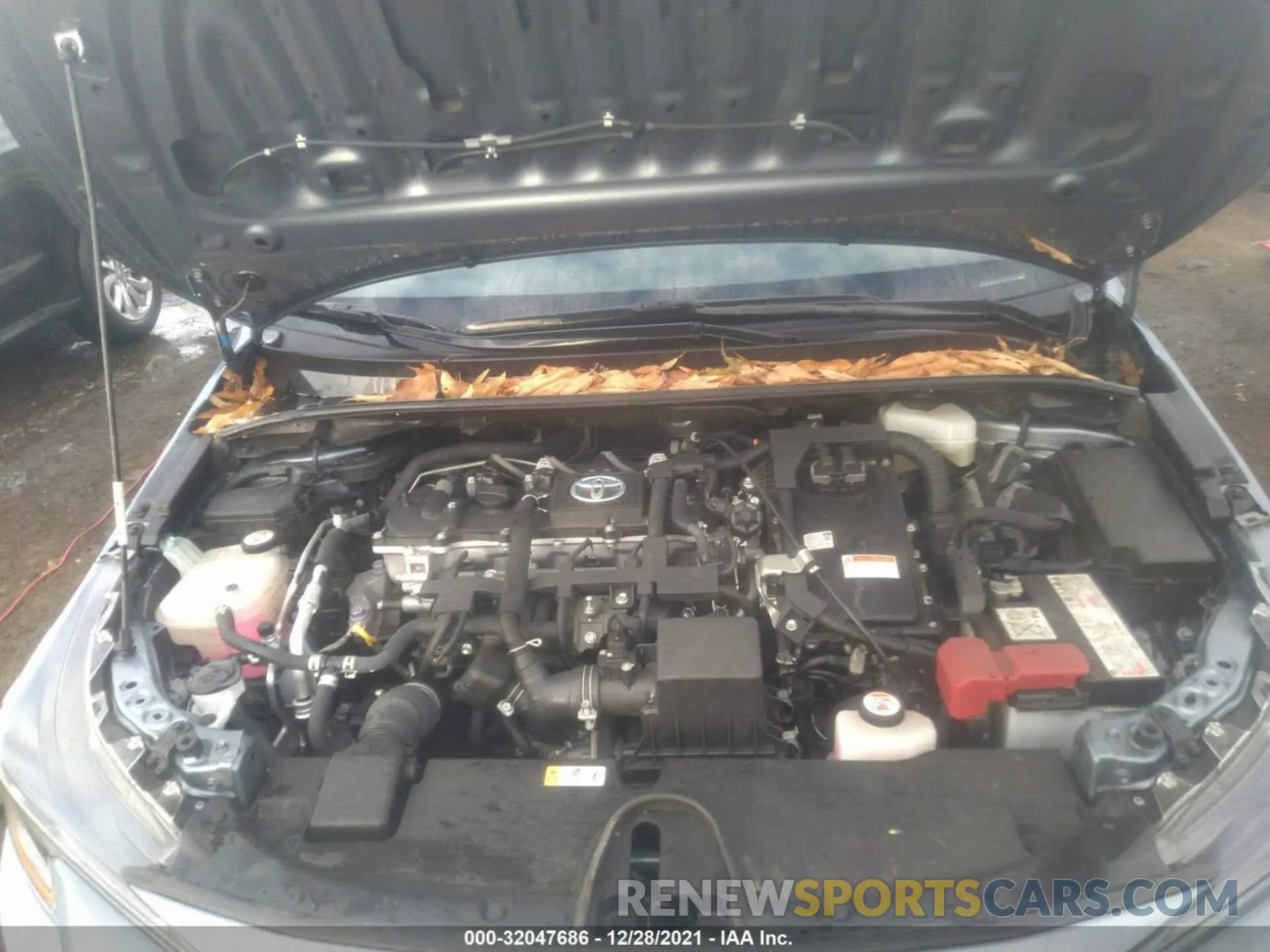 10 fotografías del automóvil dañado JTDEBRBE8LJ011050 TOYOTA COROLLA 2020