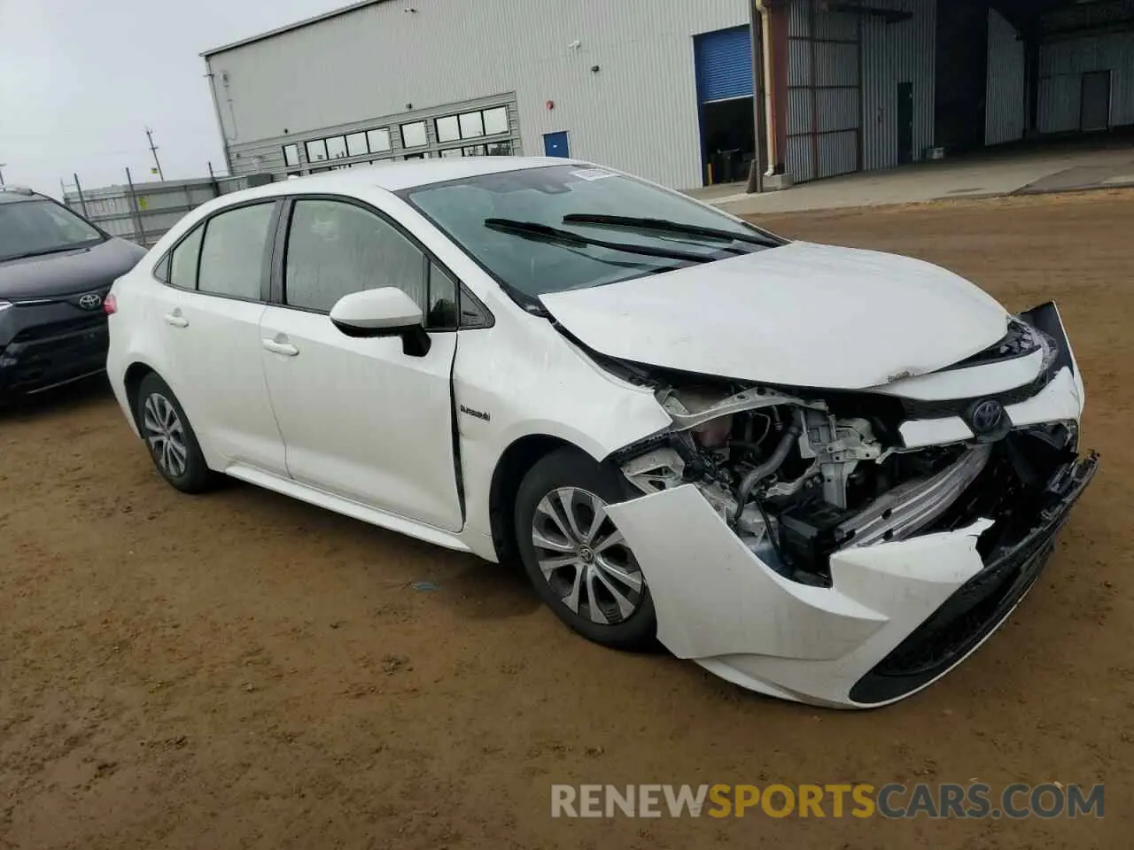 4 fotografías del automóvil dañado JTDEBRBE8LJ019231 TOYOTA COROLLA 2020