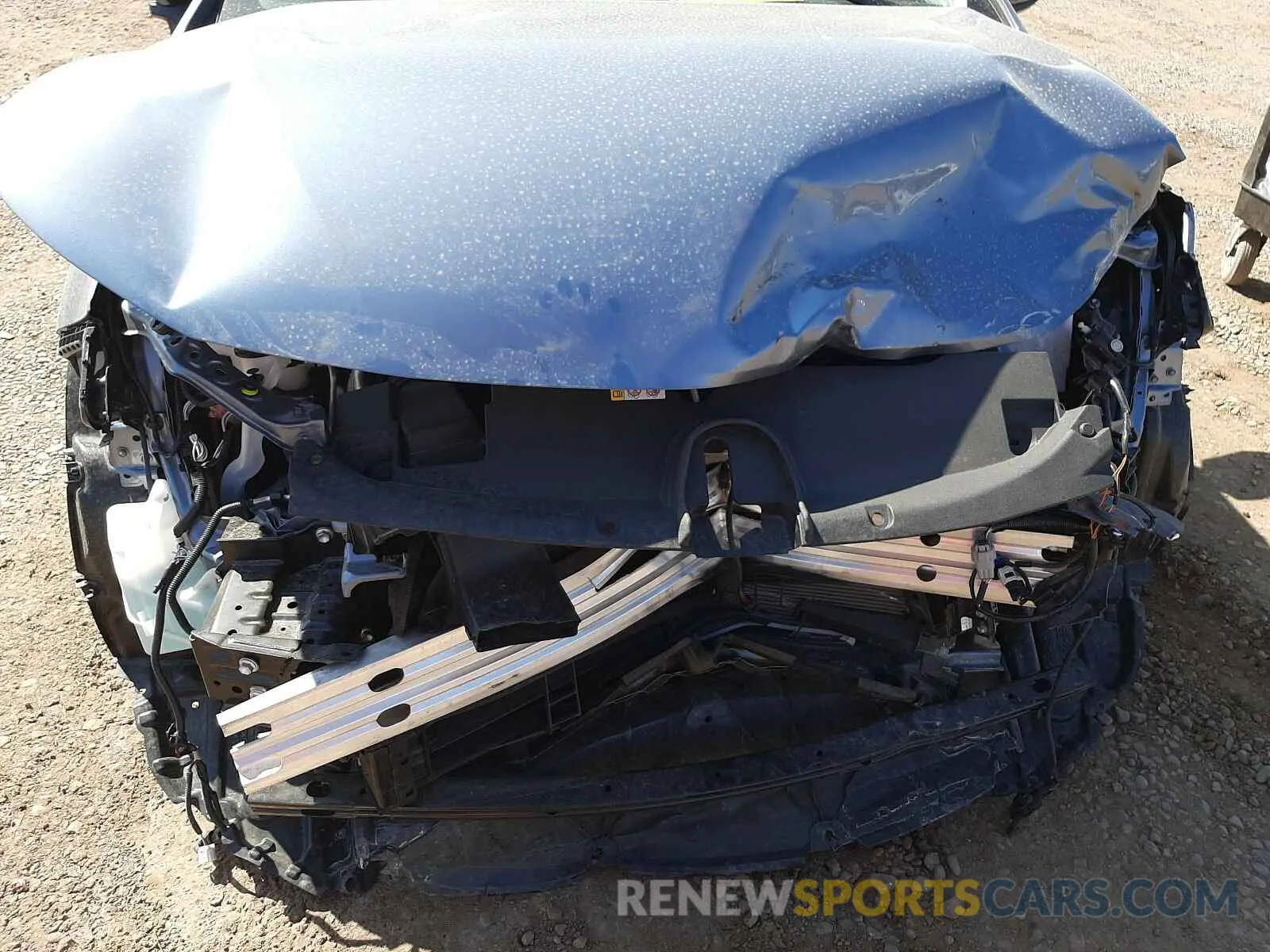 9 fotografías del automóvil dañado JTDEBRBE8LJ019780 TOYOTA COROLLA 2020