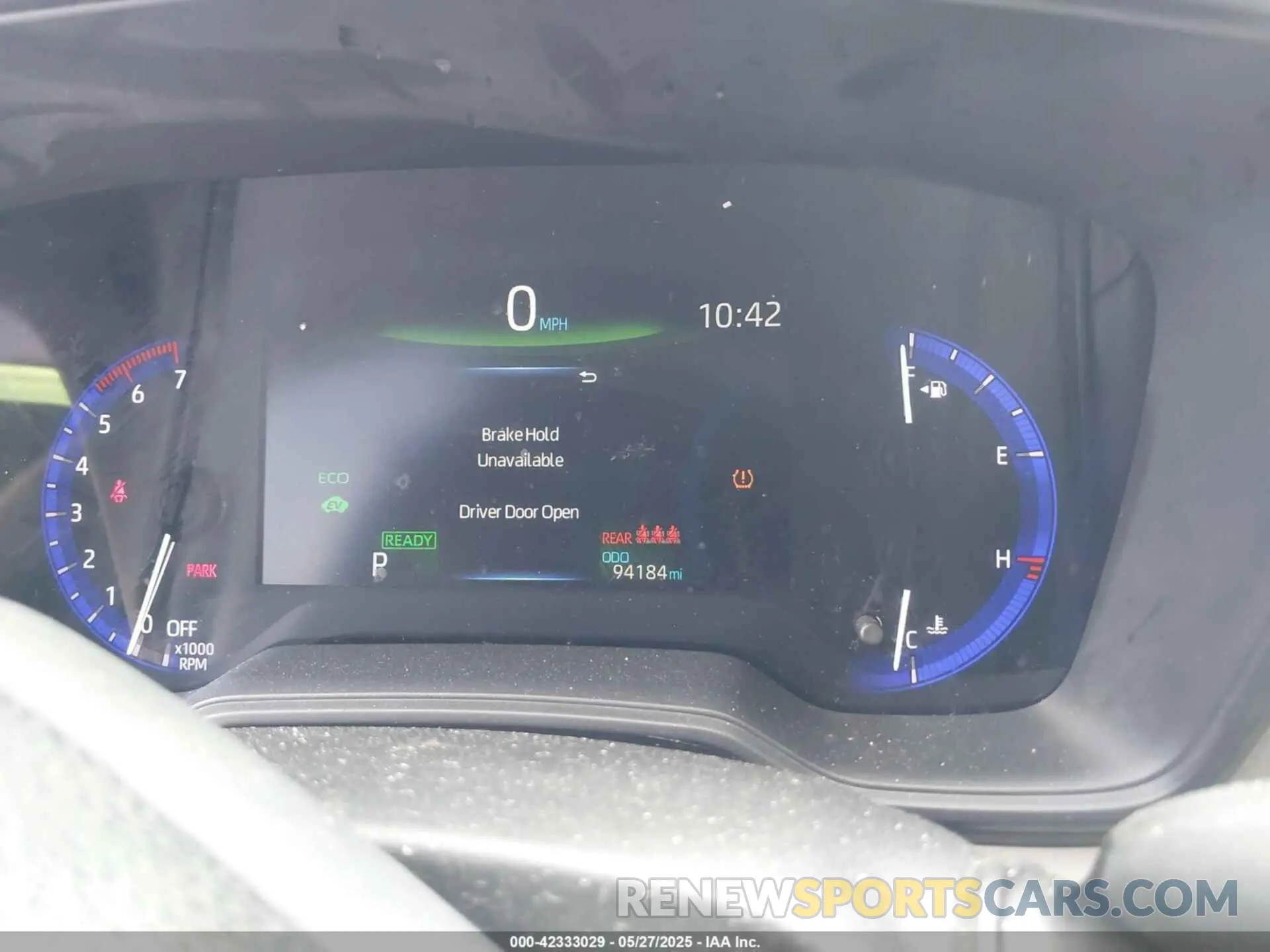 7 fotografías del automóvil dañado JTDEBRBE9LJ000512 TOYOTA COROLLA 2020