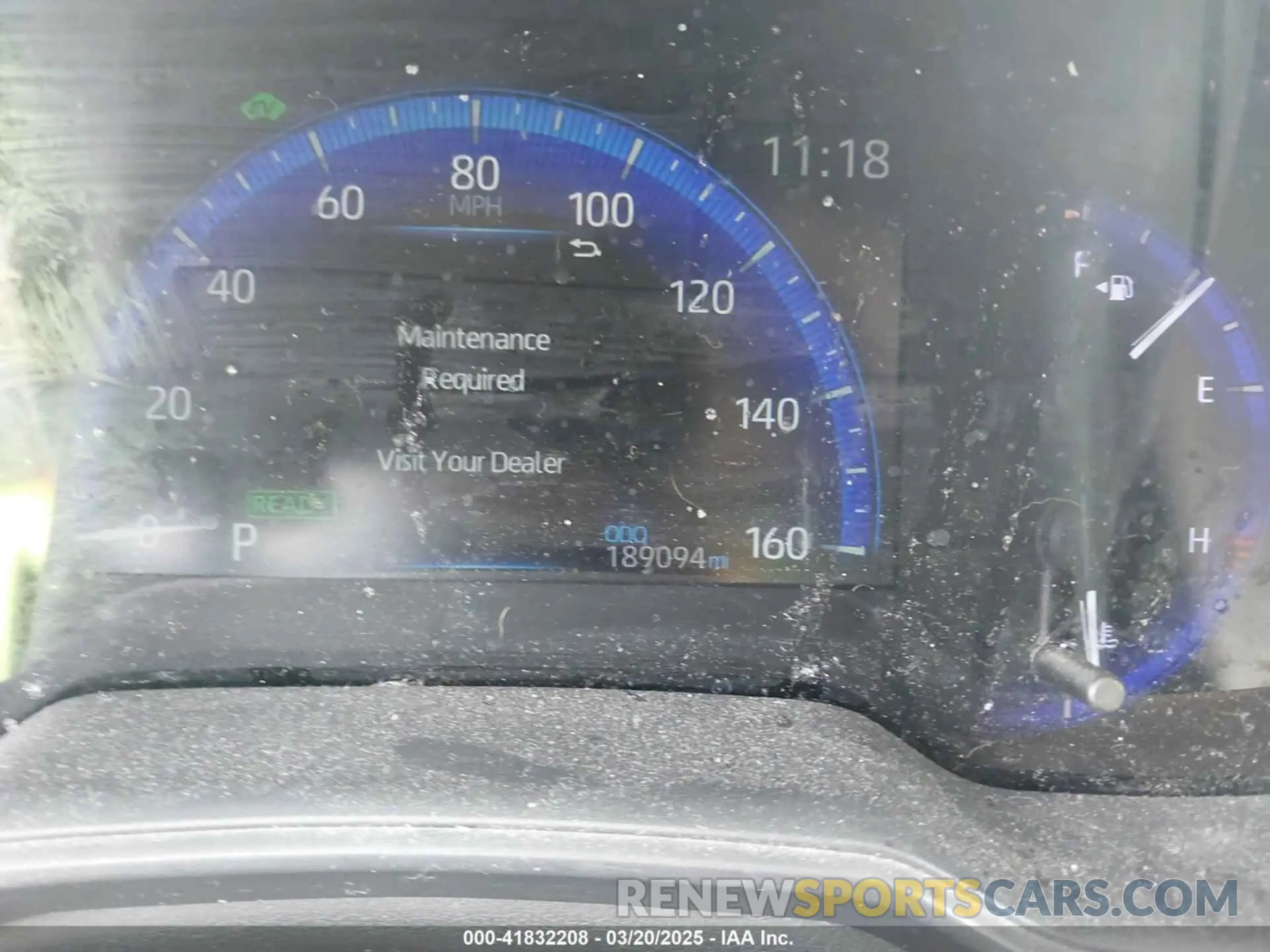 7 fotografías del automóvil dañado JTDEBRBE9LJ000655 TOYOTA COROLLA 2020