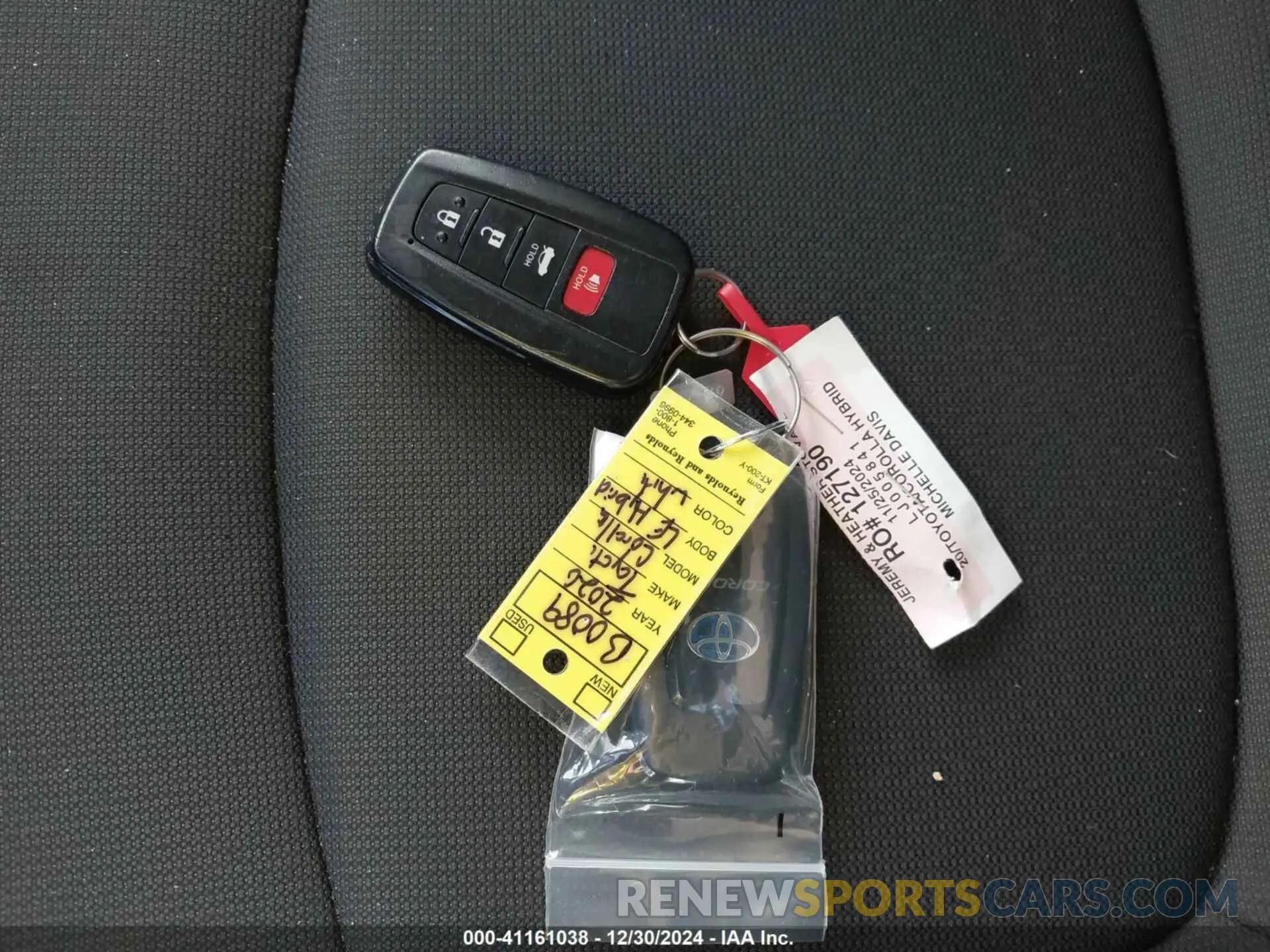 11 fotografías del automóvil dañado JTDEBRBE9LJ005841 TOYOTA COROLLA 2020