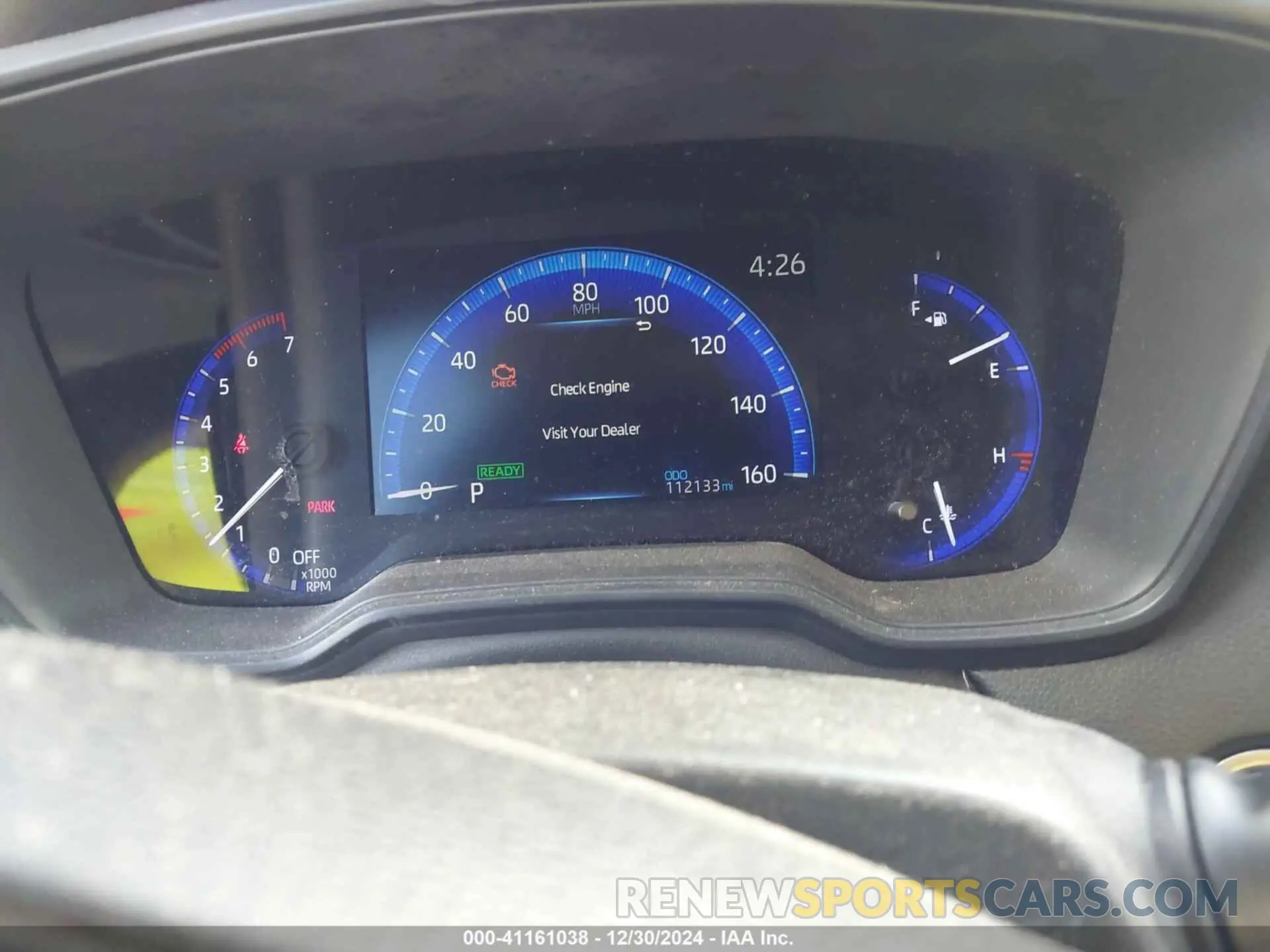 7 fotografías del automóvil dañado JTDEBRBE9LJ005841 TOYOTA COROLLA 2020
