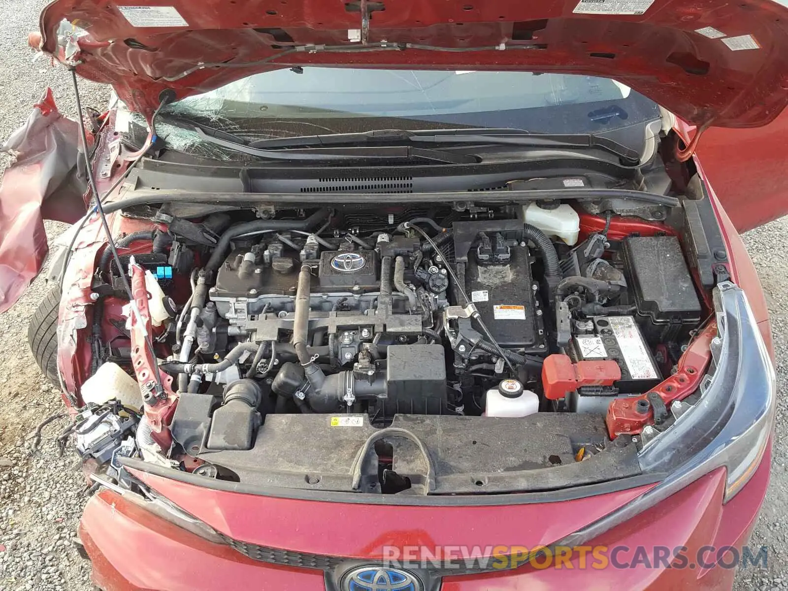 7 fotografías del automóvil dañado JTDEBRBE9LJ008710 TOYOTA COROLLA 2020