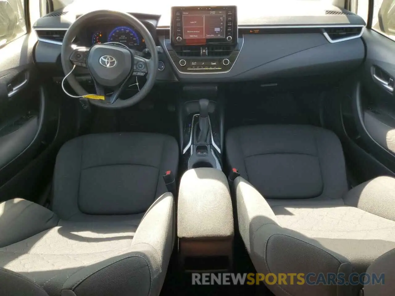 8 fotografías del automóvil dañado JTDEBRBE9LJ010005 TOYOTA COROLLA 2020