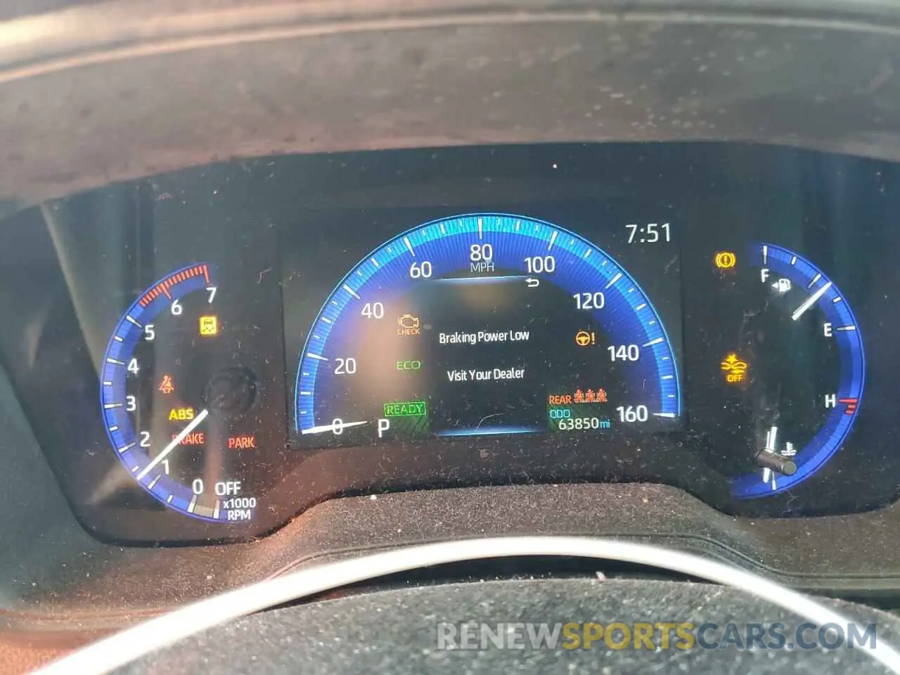 9 fotografías del automóvil dañado JTDEBRBE9LJ010005 TOYOTA COROLLA 2020