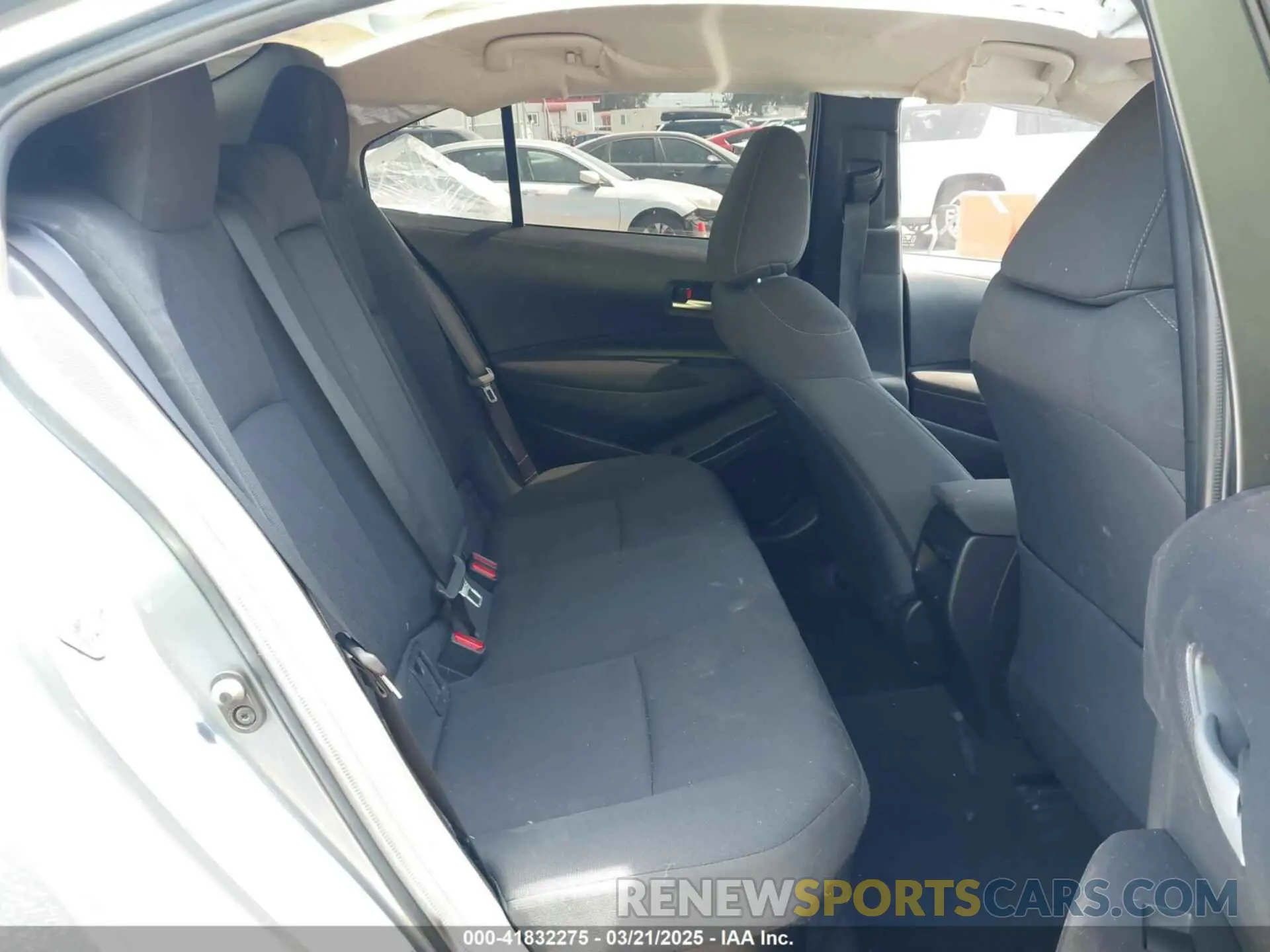 8 fotografías del automóvil dañado JTDEBRBE9LJ011672 TOYOTA COROLLA 2020