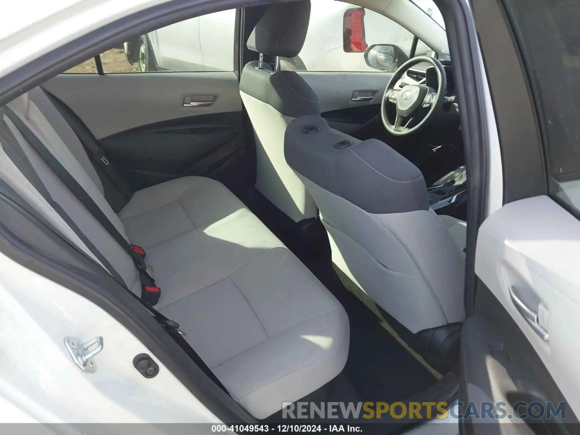 8 fotografías del automóvil dañado JTDEBRBE9LJ014295 TOYOTA COROLLA 2020