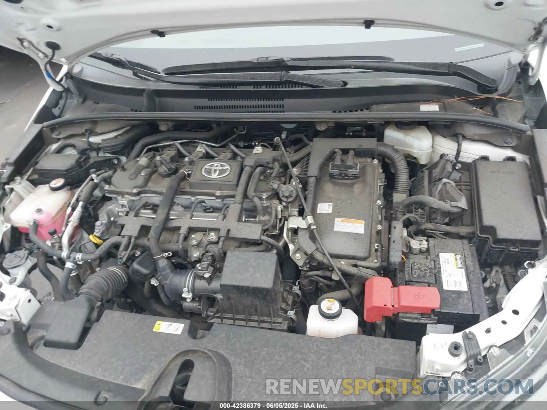 10 fotografías del automóvil dañado JTDEBRBE9LJ014457 TOYOTA COROLLA 2020