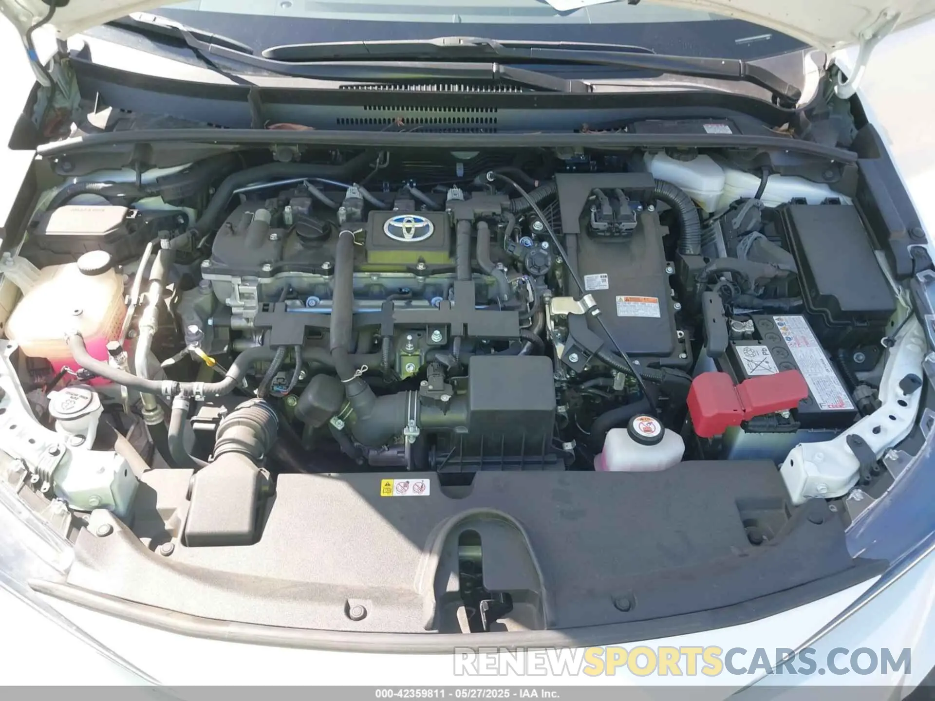 10 fotografías del automóvil dañado JTDEBRBE9LJ015060 TOYOTA COROLLA 2020