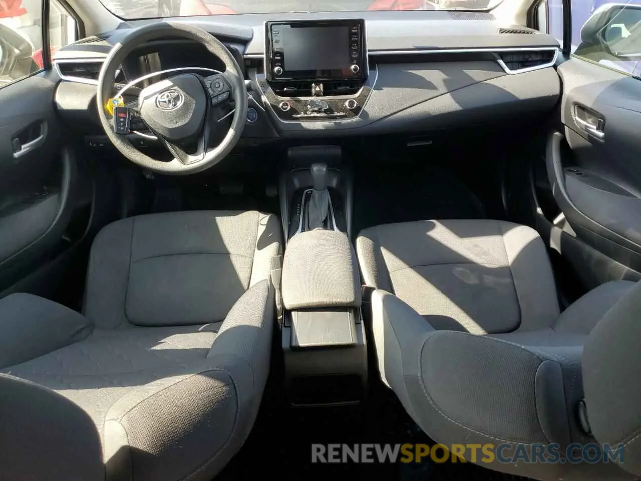 8 fotografías del automóvil dañado JTDEBRBE9LJ019383 TOYOTA COROLLA 2020