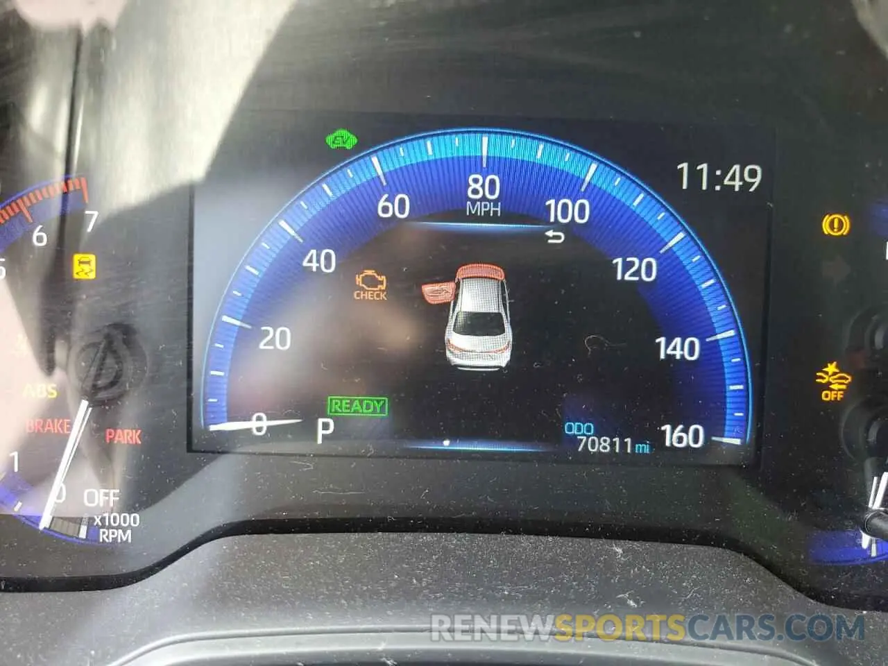 9 fotografías del automóvil dañado JTDEBRBE9LJ019383 TOYOTA COROLLA 2020
