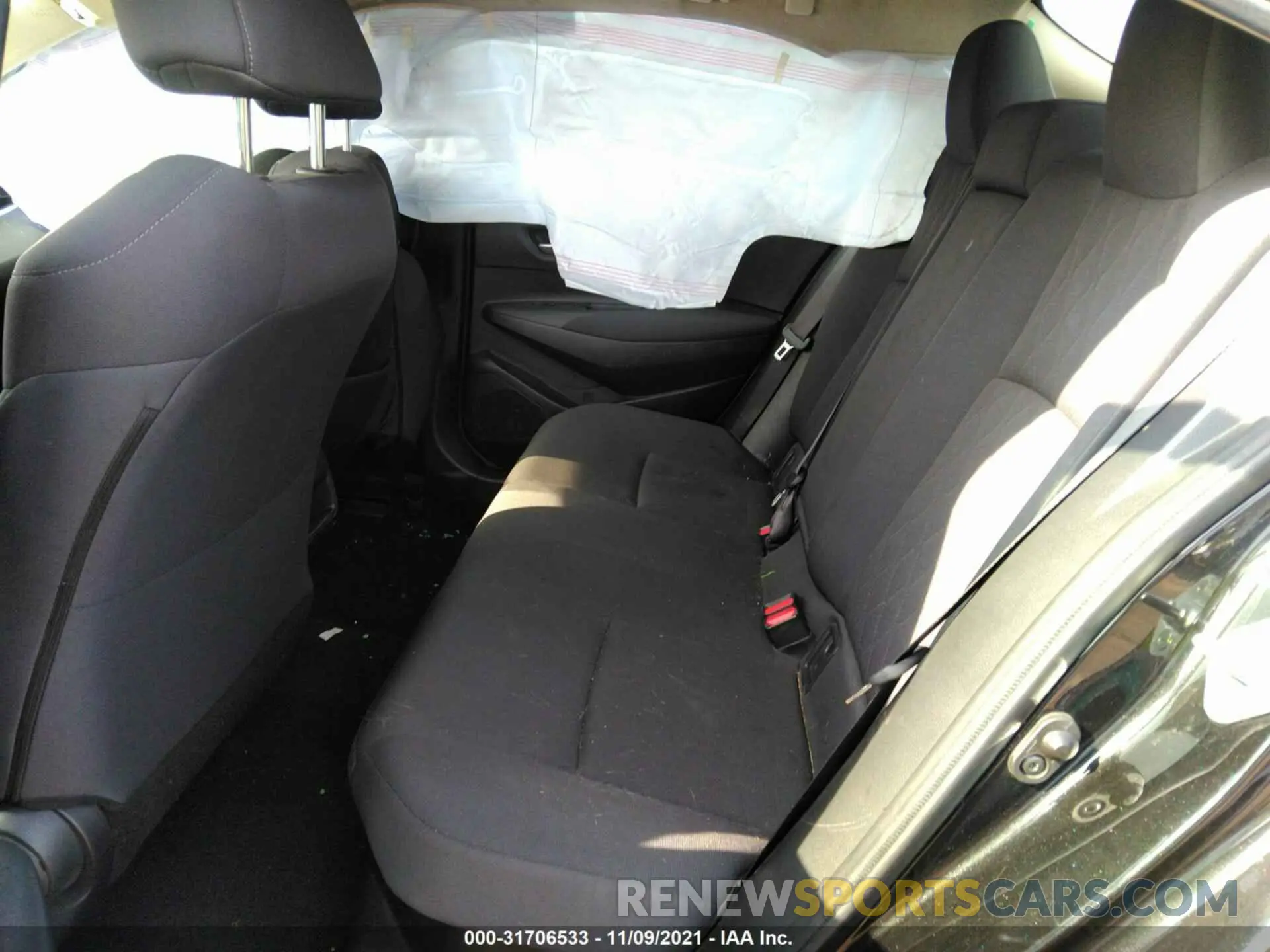 8 fotografías del automóvil dañado JTDEBRBE9LJ023594 TOYOTA COROLLA 2020