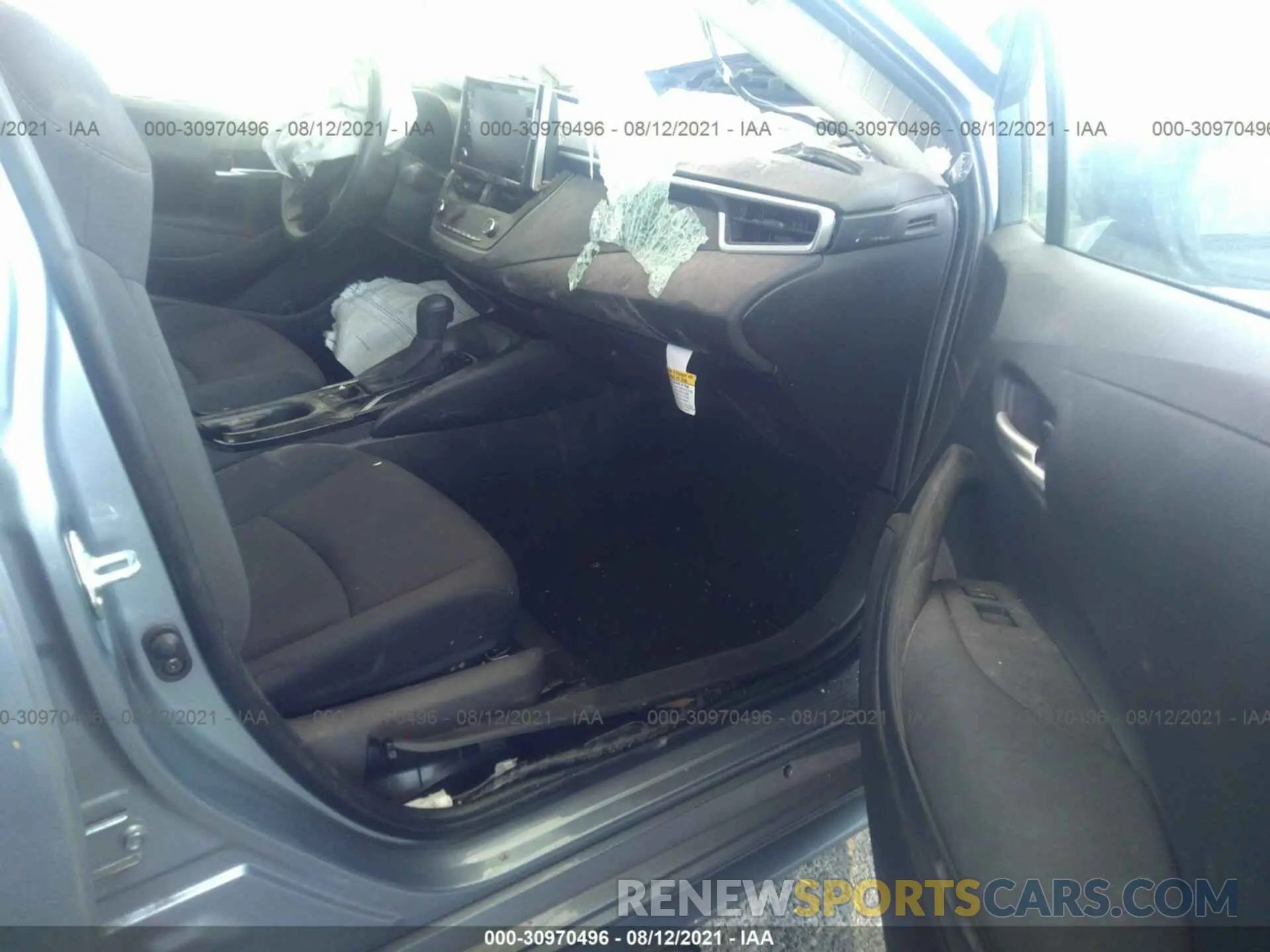 5 fotografías del automóvil dañado JTDEBRBE9LJ029797 TOYOTA COROLLA 2020