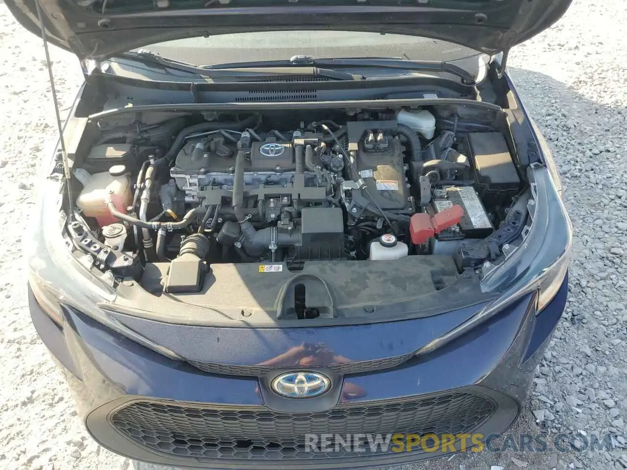 11 fotografías del automóvil dañado JTDEBRBE9LJ030478 TOYOTA COROLLA 2020
