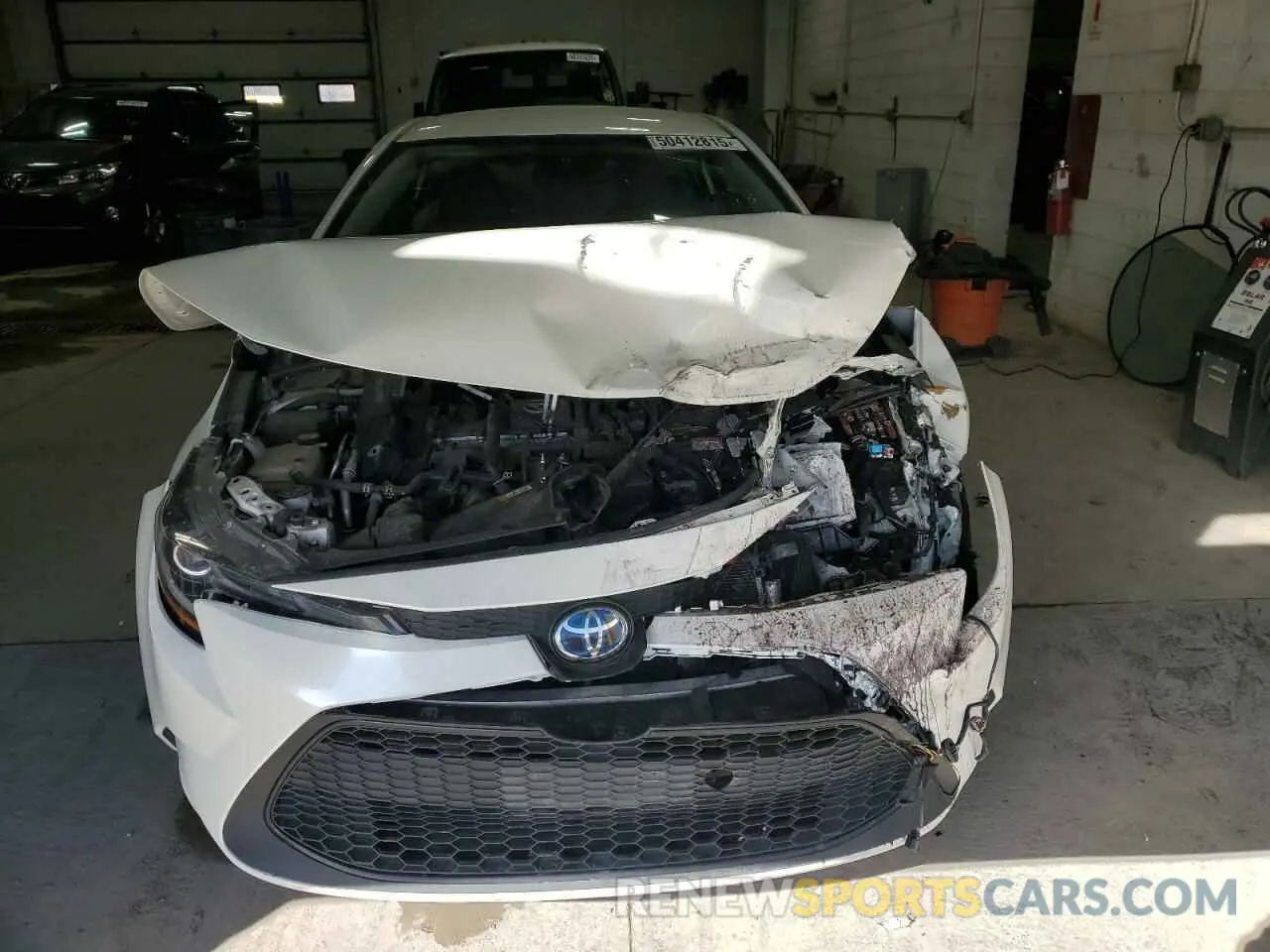 5 fotografías del automóvil dañado JTDEBRBEXLJ005900 TOYOTA COROLLA 2020