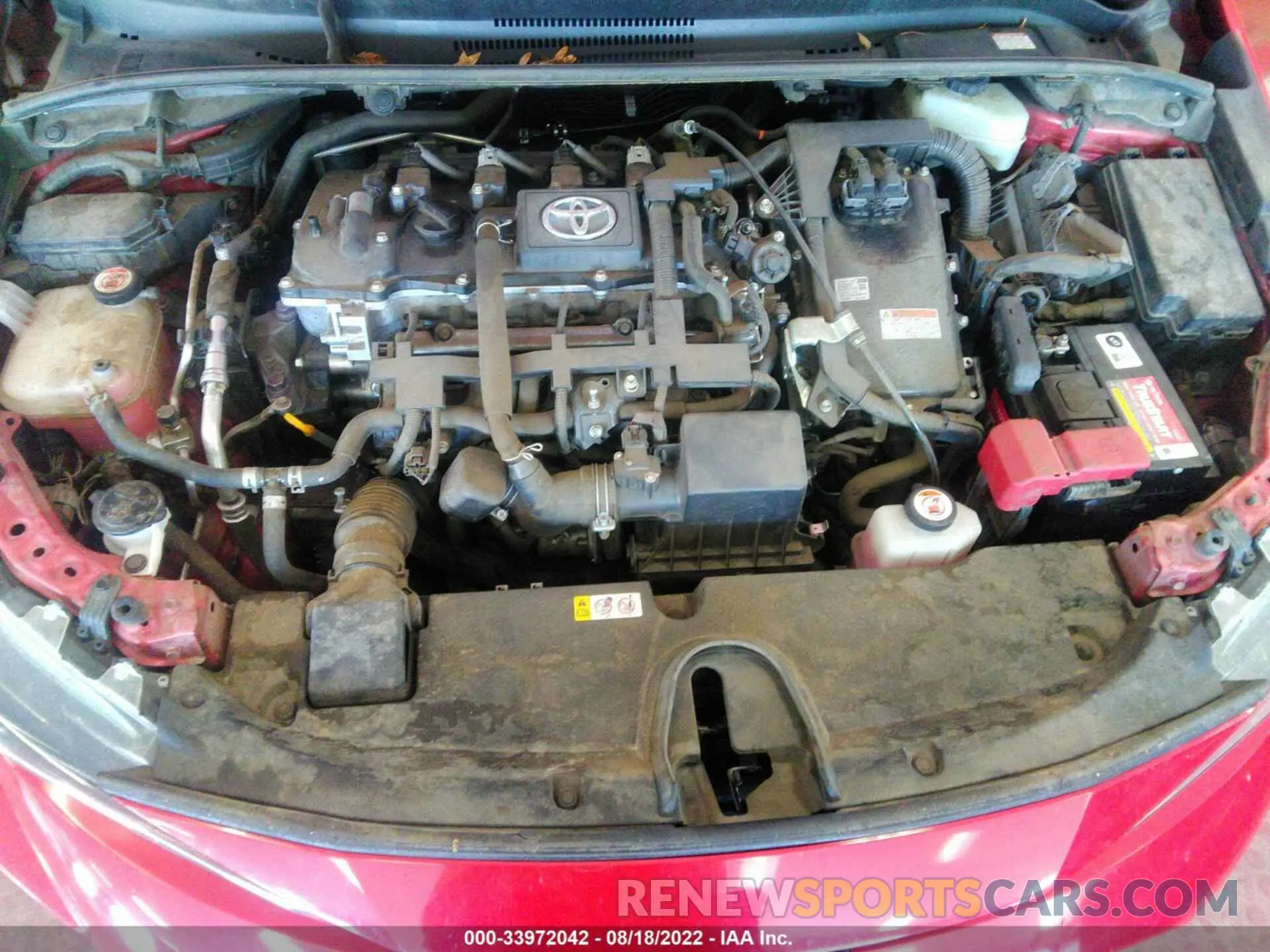 10 fotografías del automóvil dañado JTDEBRBEXLJ006545 TOYOTA COROLLA 2020