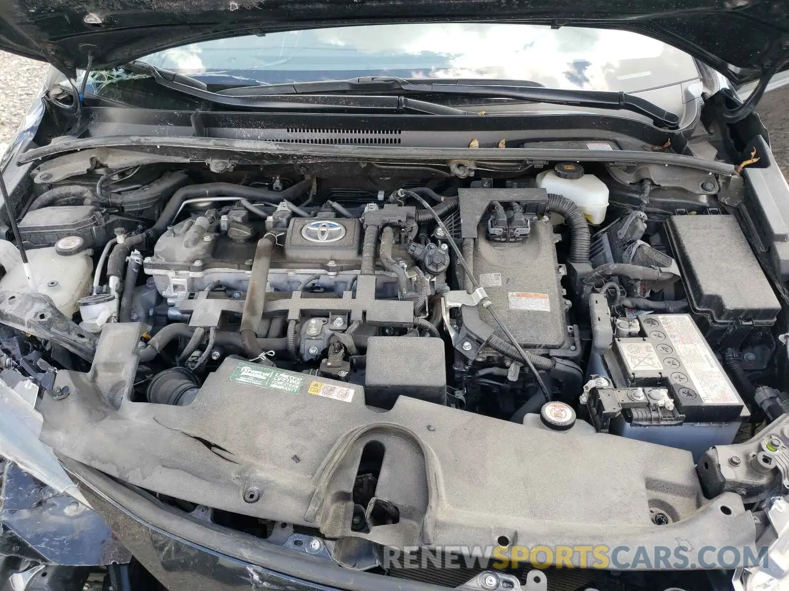 7 fotografías del automóvil dañado JTDEBRBEXLJ008733 TOYOTA COROLLA 2020