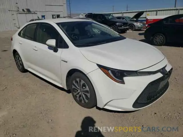 1 fotografías del automóvil dañado JTDEBRBEXLJ019974 TOYOTA COROLLA 2020