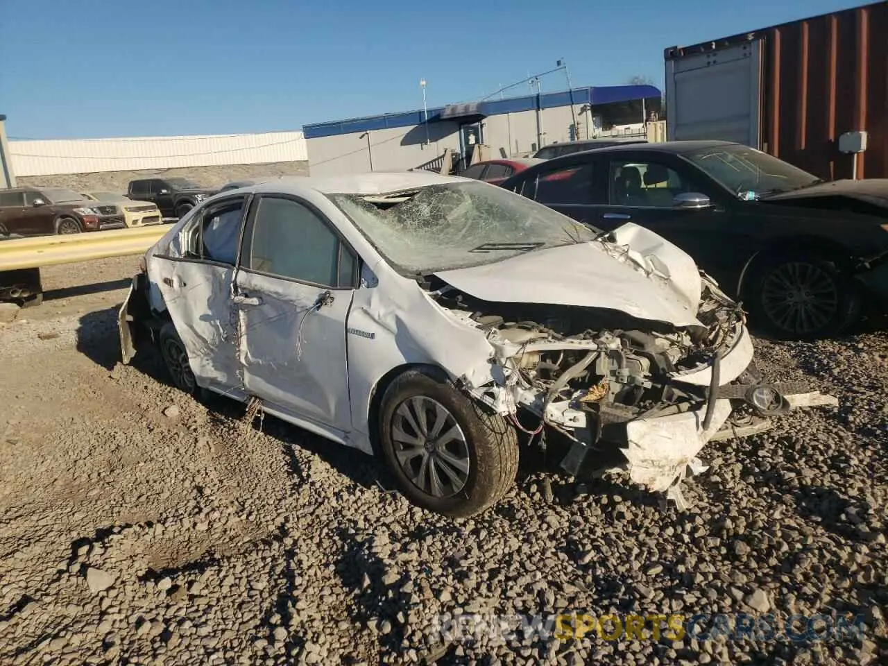 1 fotografías del automóvil dañado JTDEBRBEXLJ022048 TOYOTA COROLLA 2020
