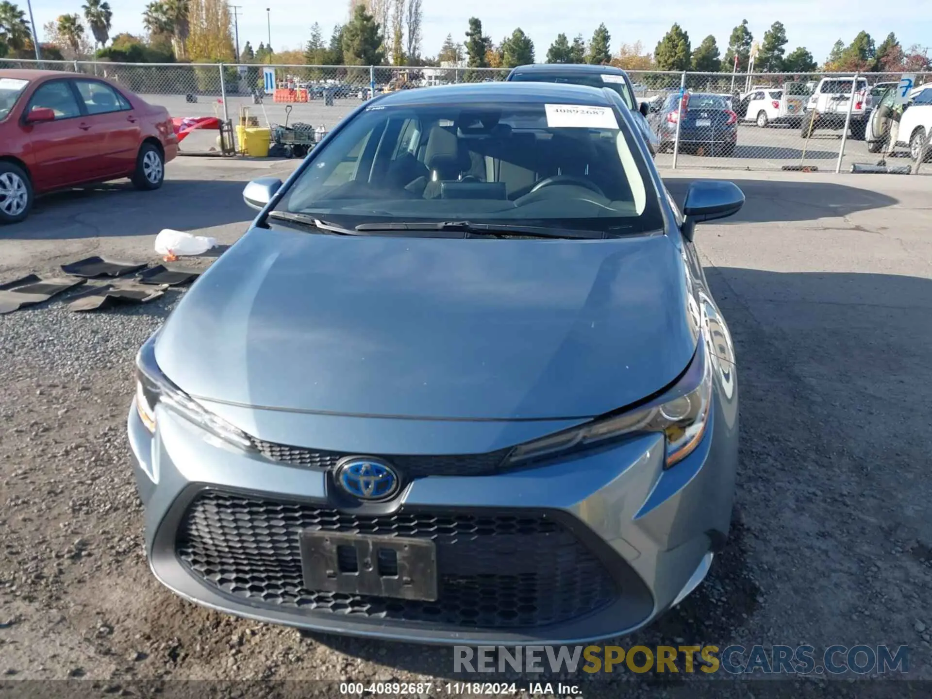 13 fotografías del automóvil dañado JTDEBRBEXLJ022938 TOYOTA COROLLA 2020