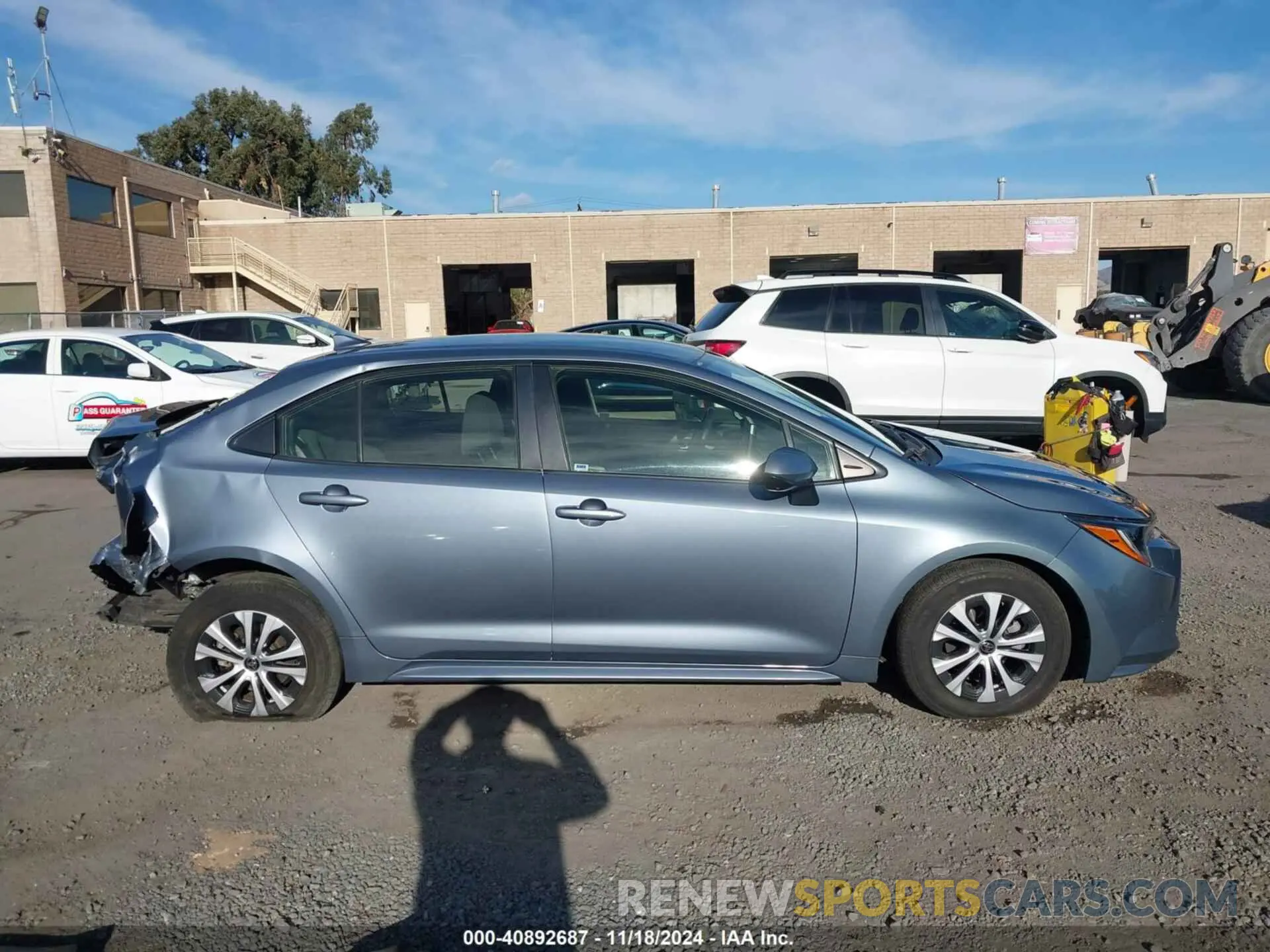 14 fotografías del automóvil dañado JTDEBRBEXLJ022938 TOYOTA COROLLA 2020