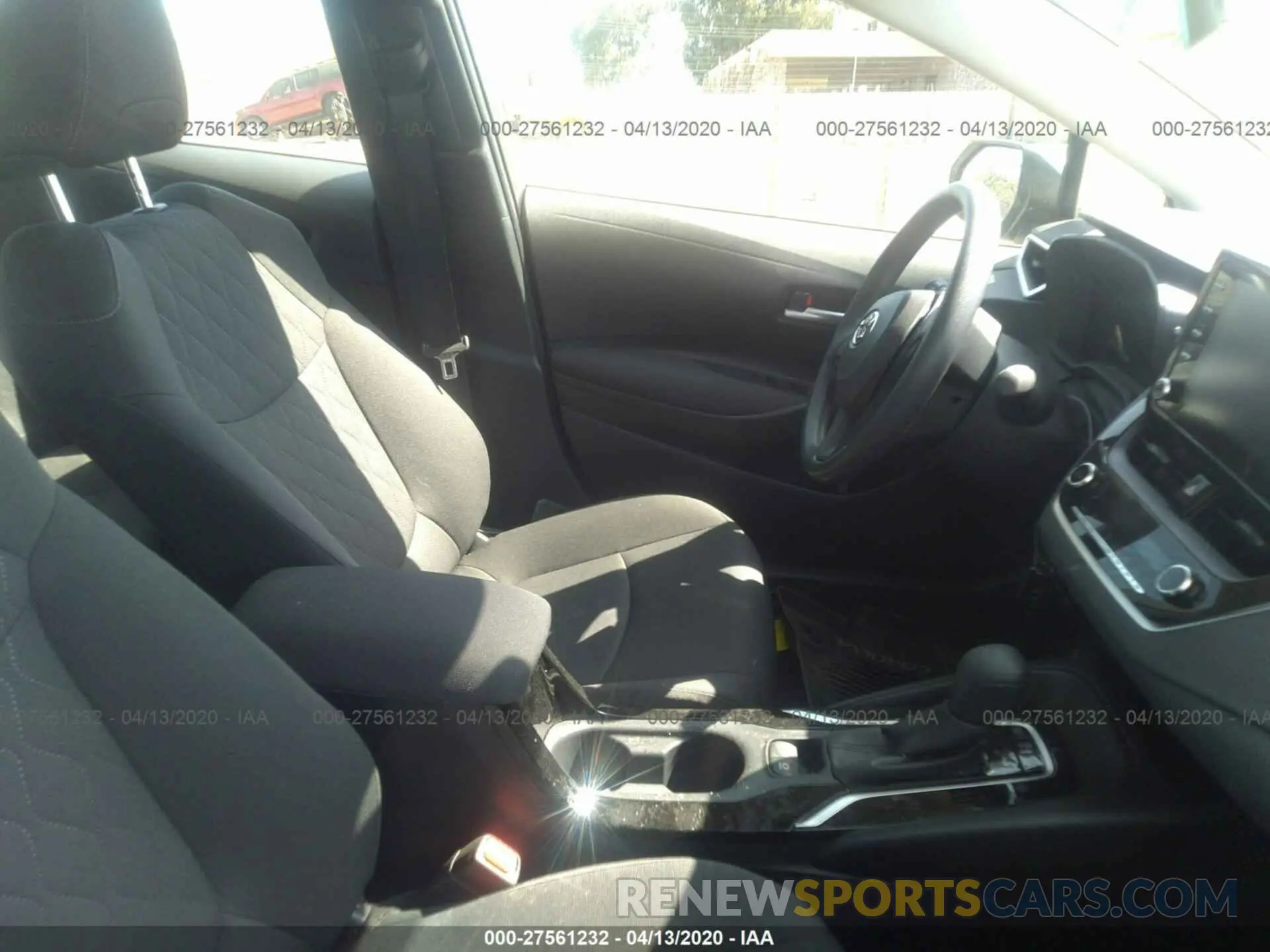 5 fotografías del automóvil dañado JTDEBRBEXLJ024270 TOYOTA COROLLA 2020