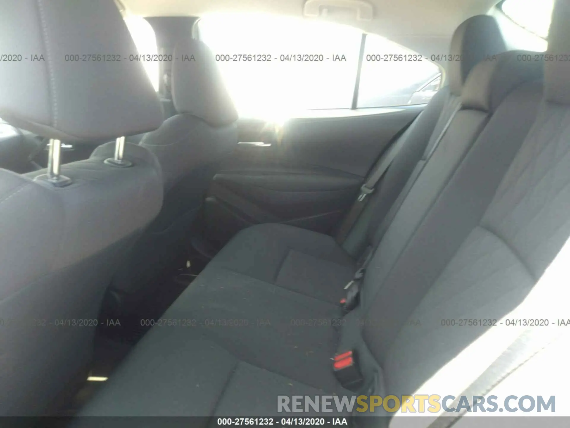 8 fotografías del automóvil dañado JTDEBRBEXLJ024270 TOYOTA COROLLA 2020
